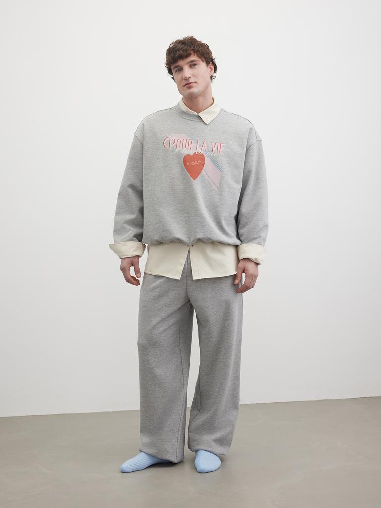Свитшот "Pour la vie" для него