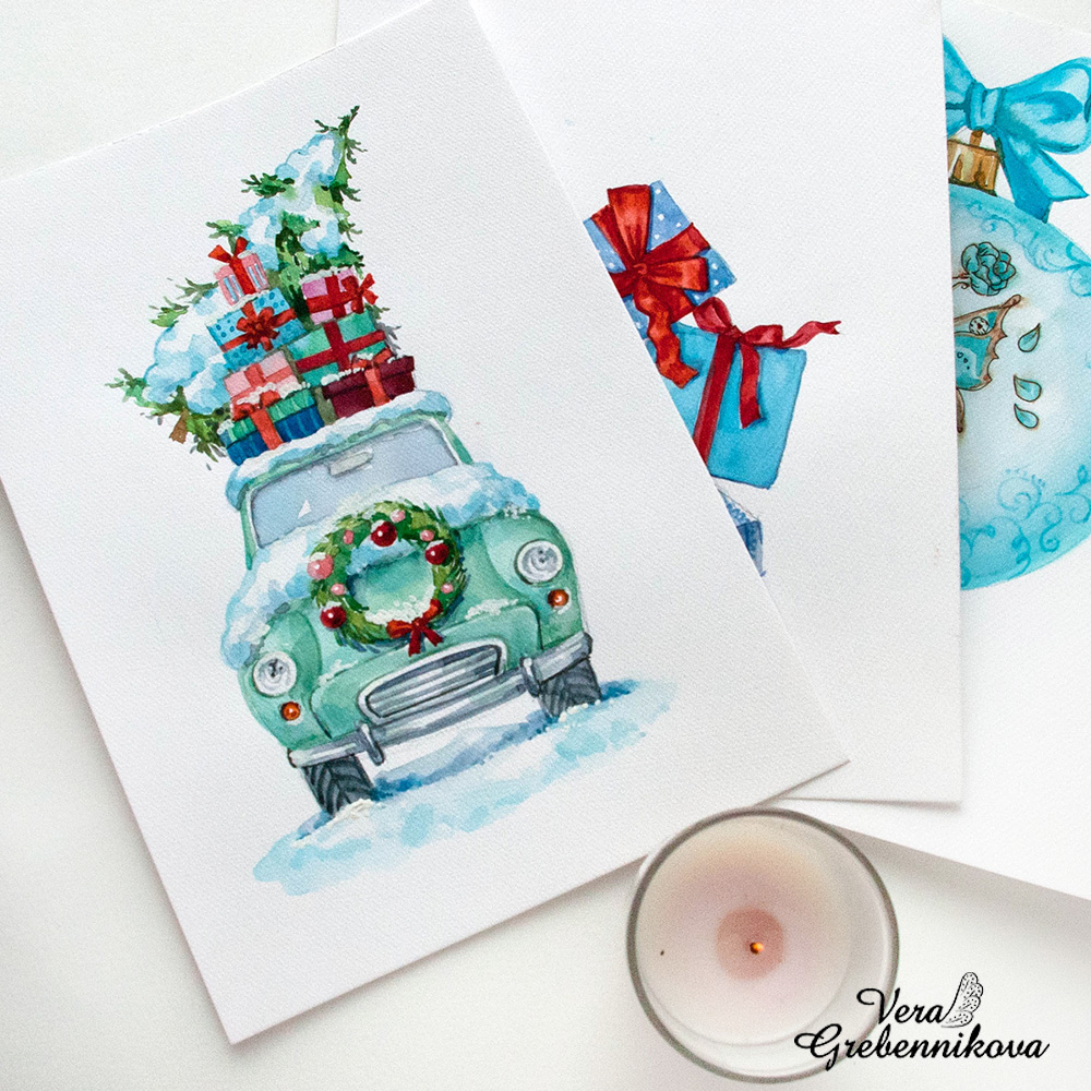 Открытка авторская