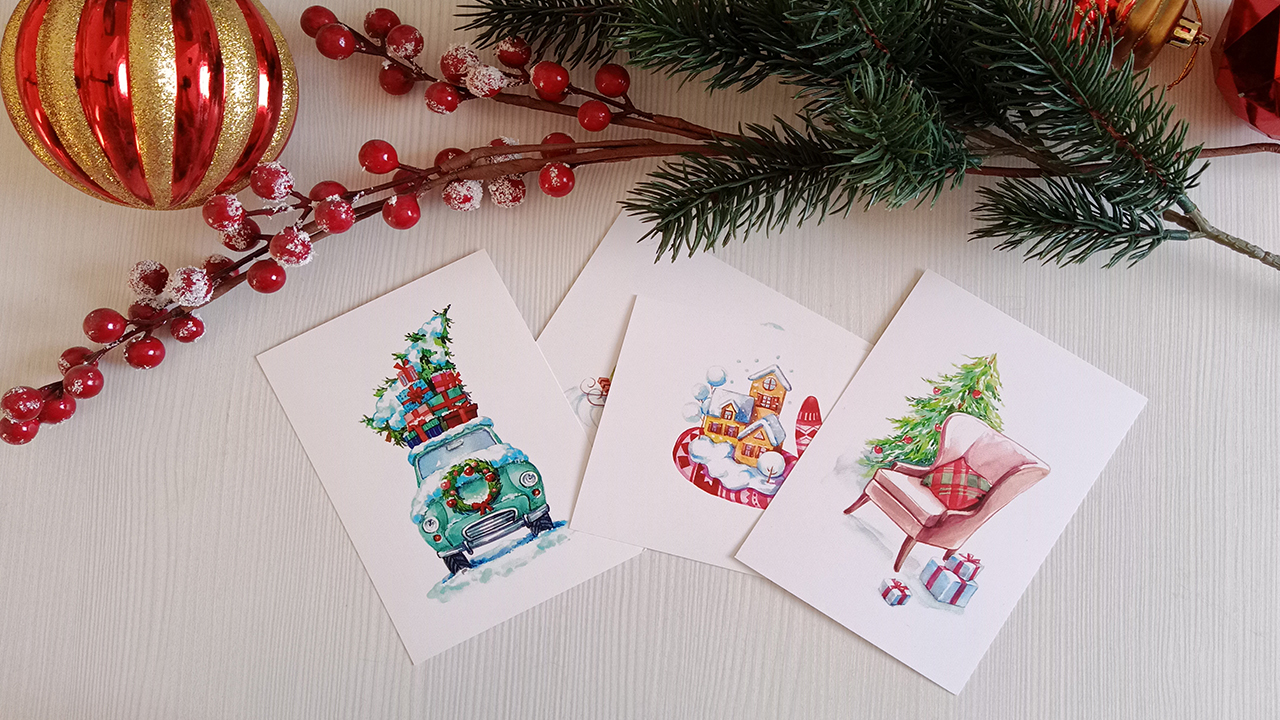 Открытка авторская