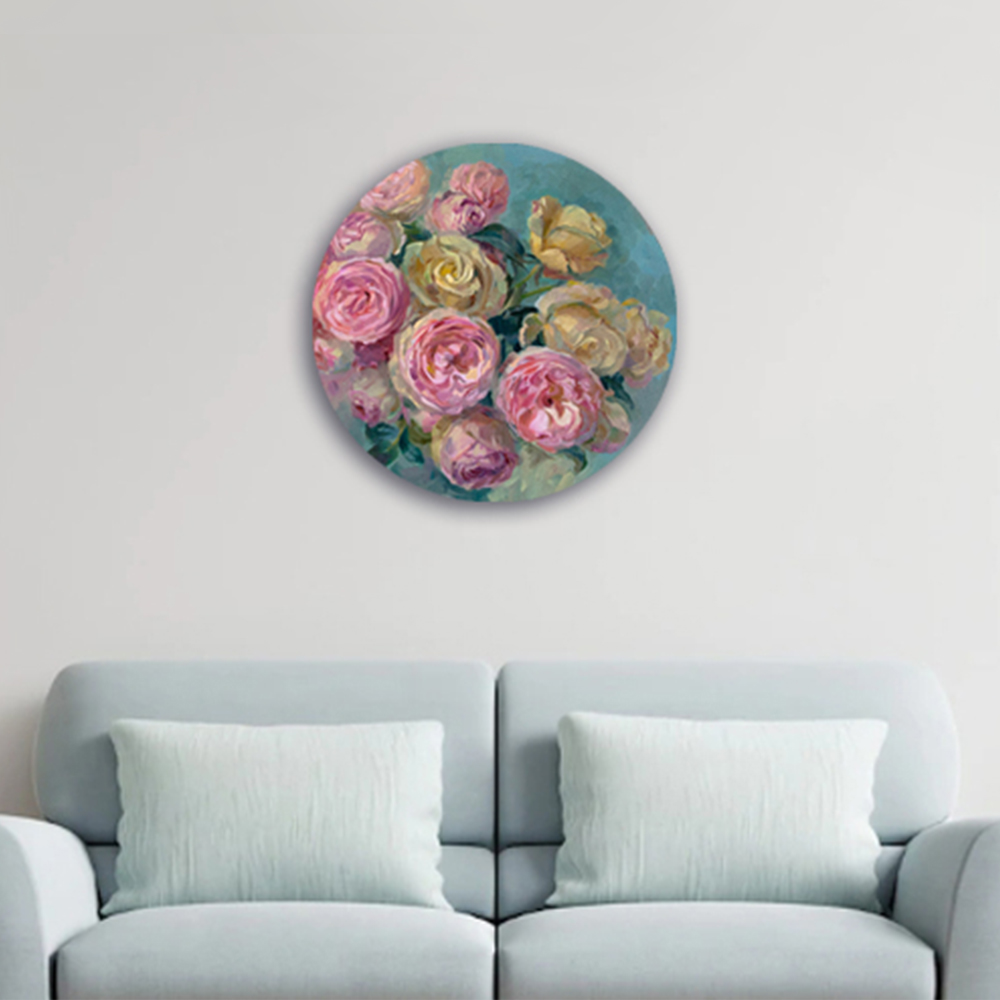 Картина Тондо. Розы