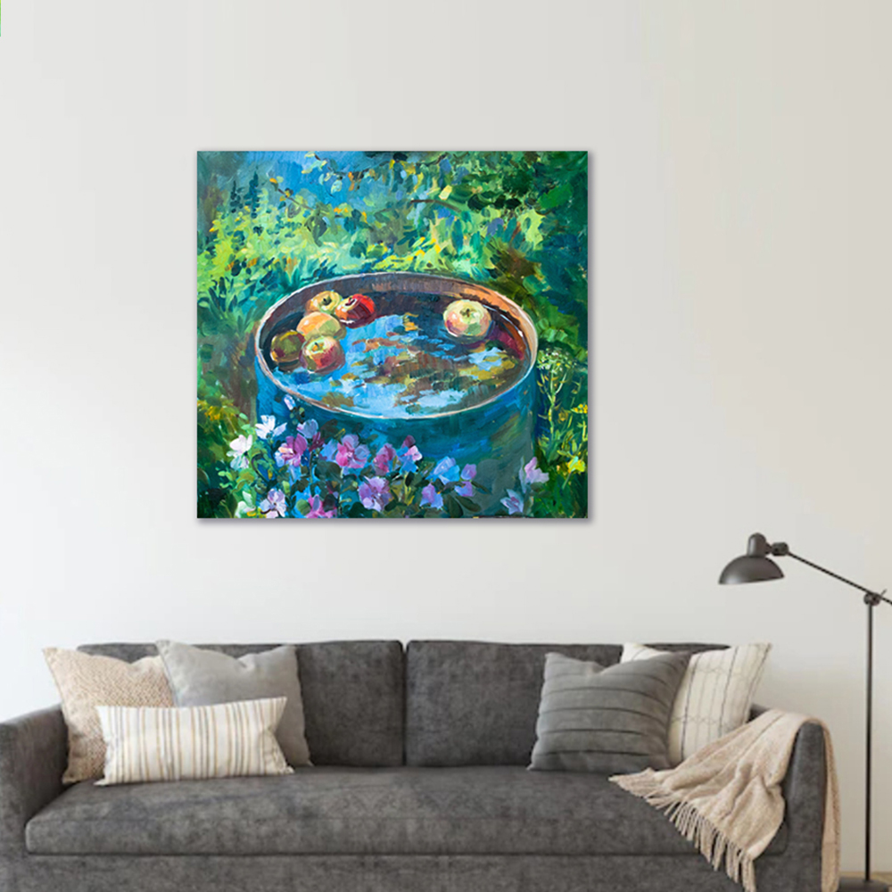 Картина Яблоки. Сентябрь