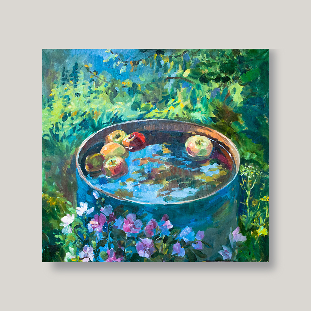 Картина Яблоки. Сентябрь