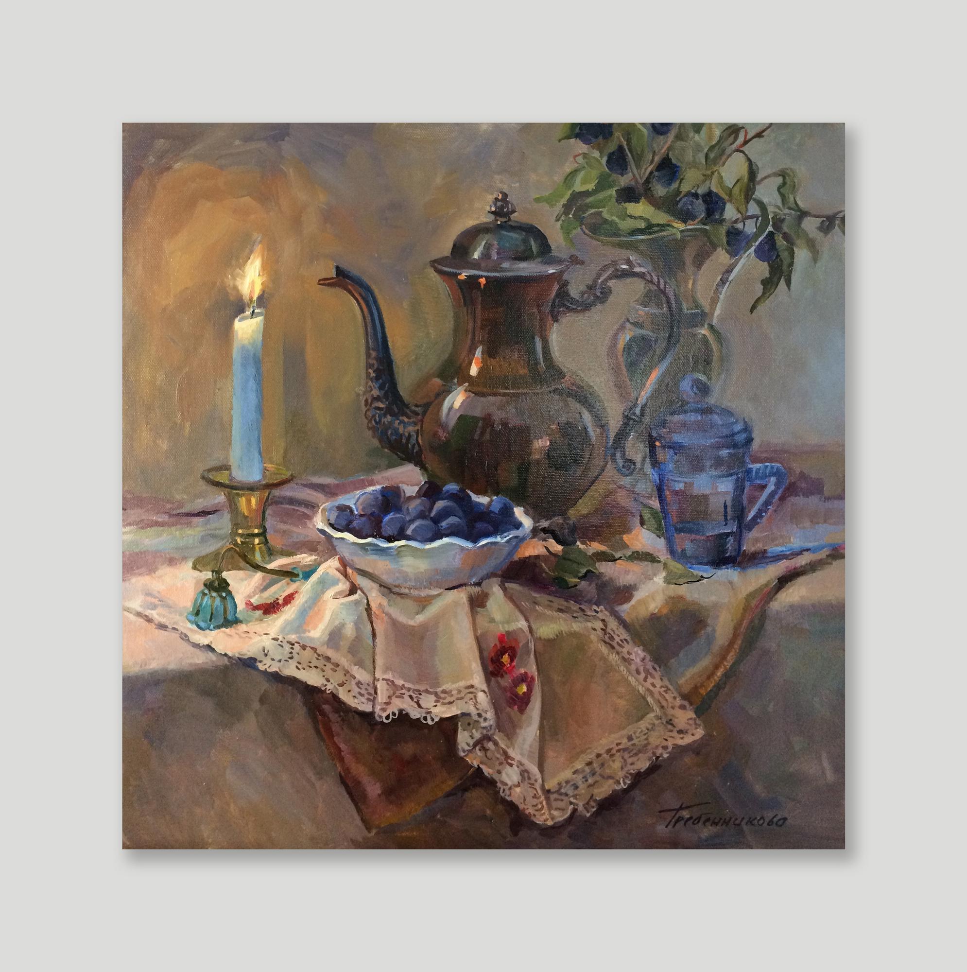 Картина Натюрморт со свечой