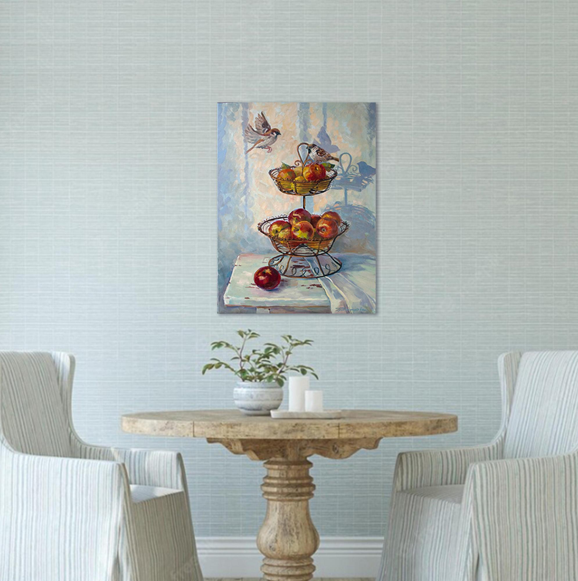 Картина Утренние гости