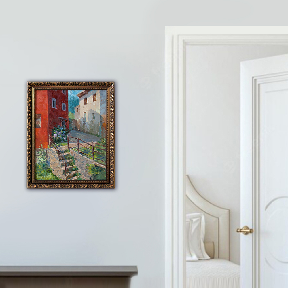 Картина Красный дом