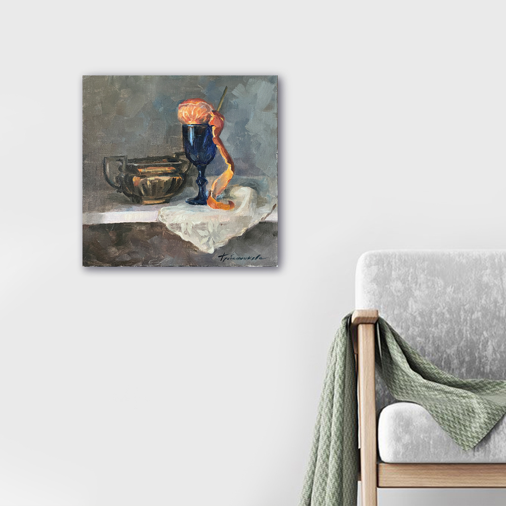 Картина Синее стекло