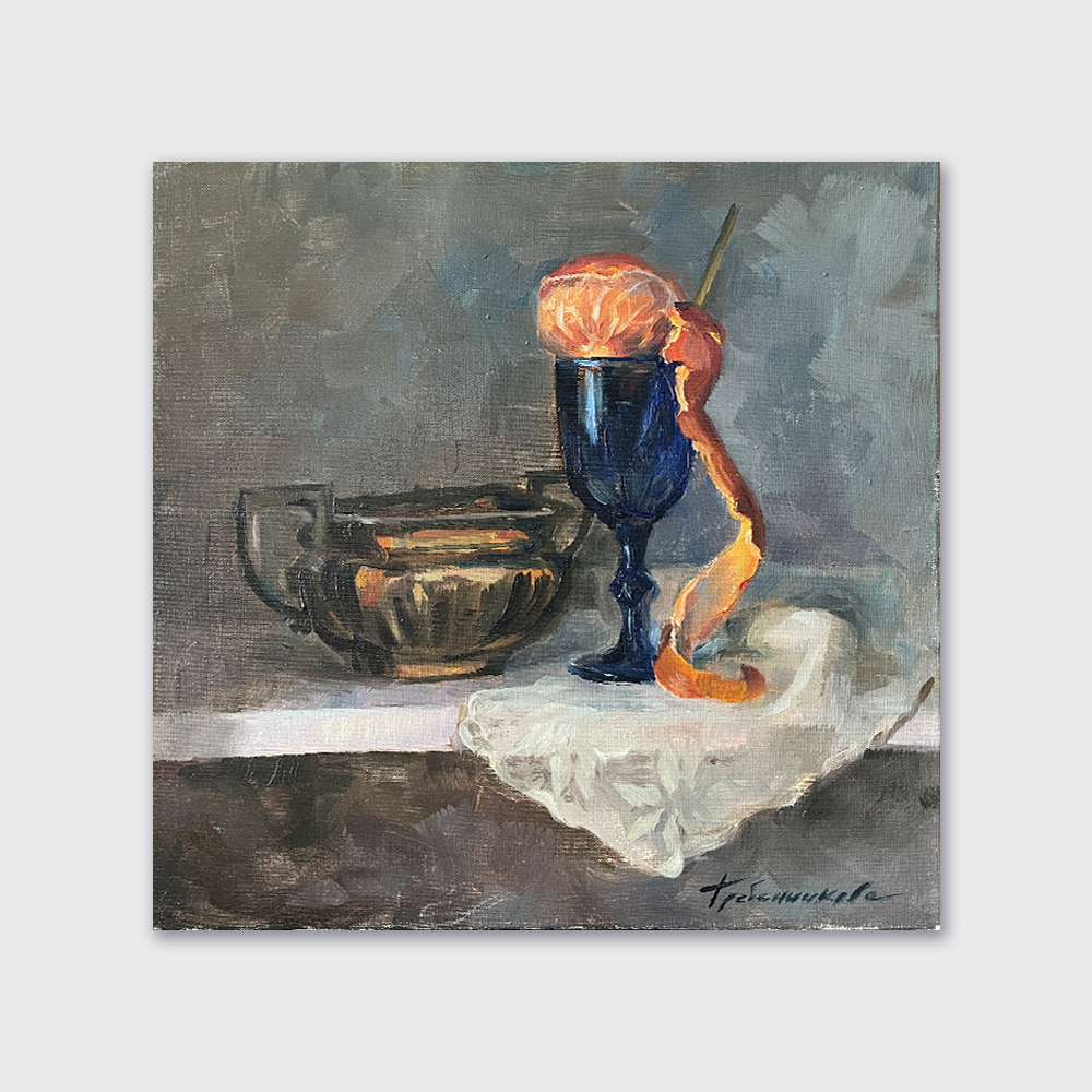 Картина Синее стекло