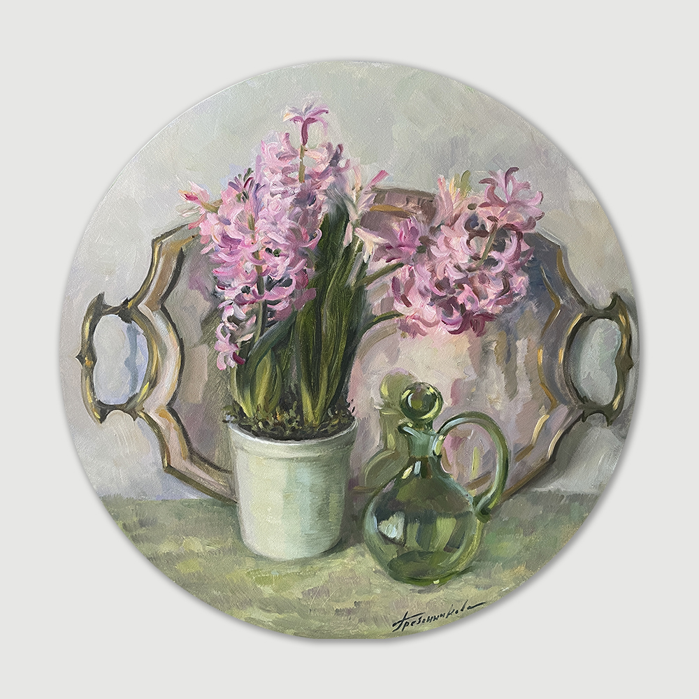 Натюрморт с гиацинтом