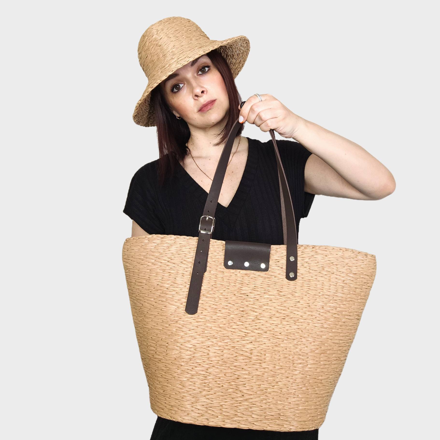 Комплект МК "Сумка и Шляпа Плетёнка"