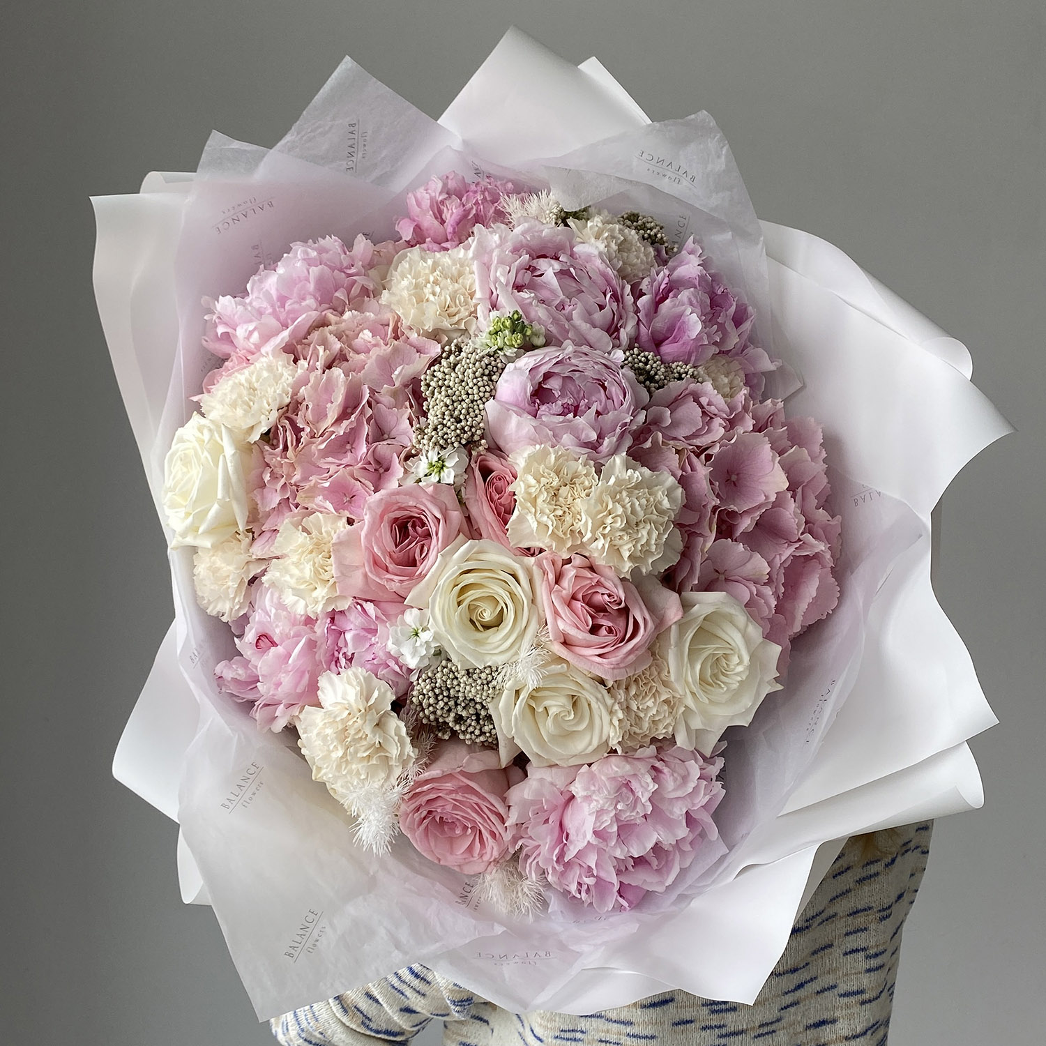 Букет "Пионовый рай"