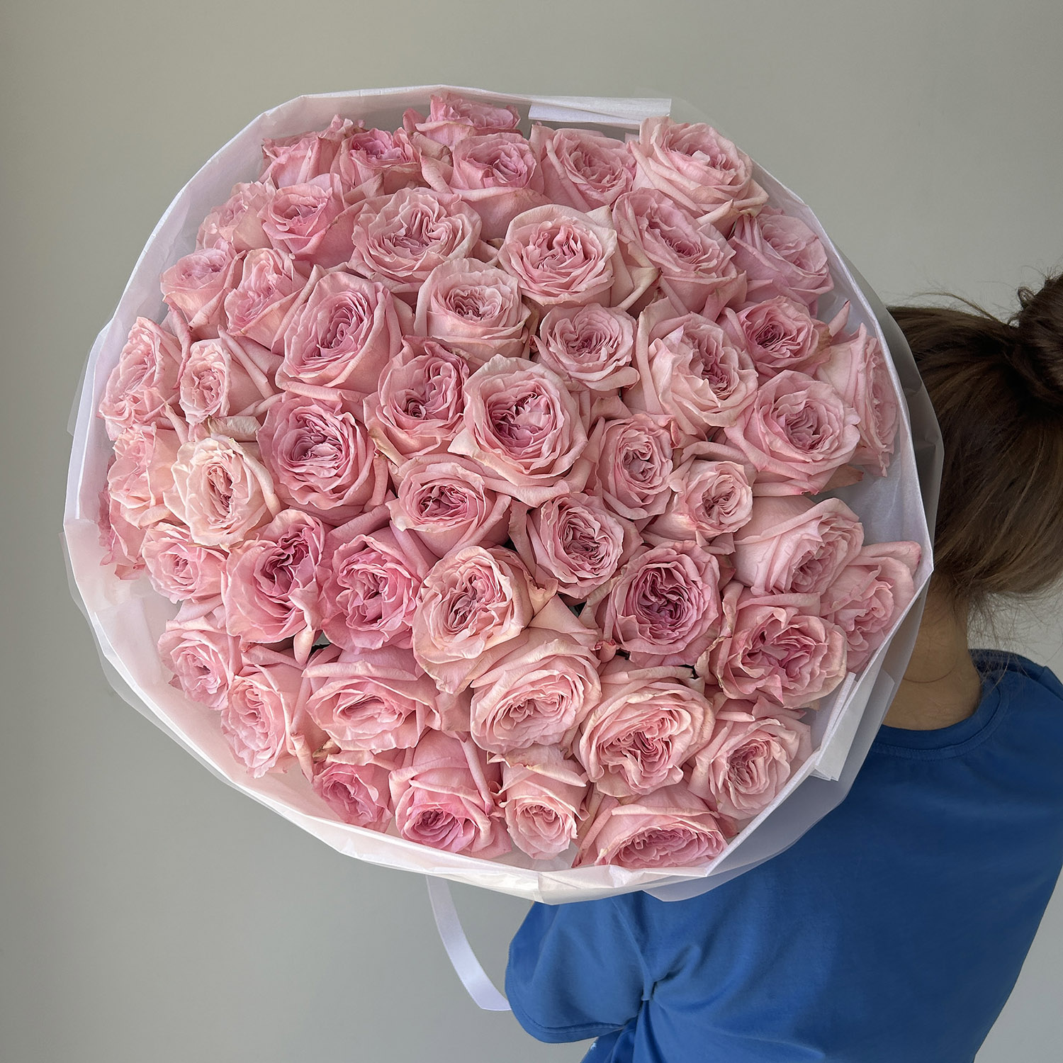 51 пионовидная роза Пинк О'Хара