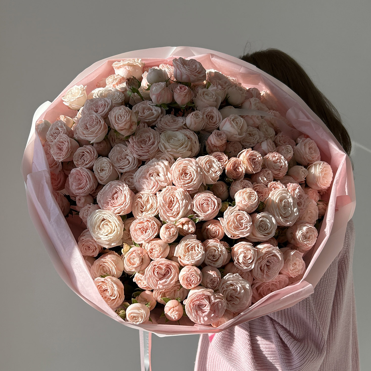 51 пионовидная кустовая роза