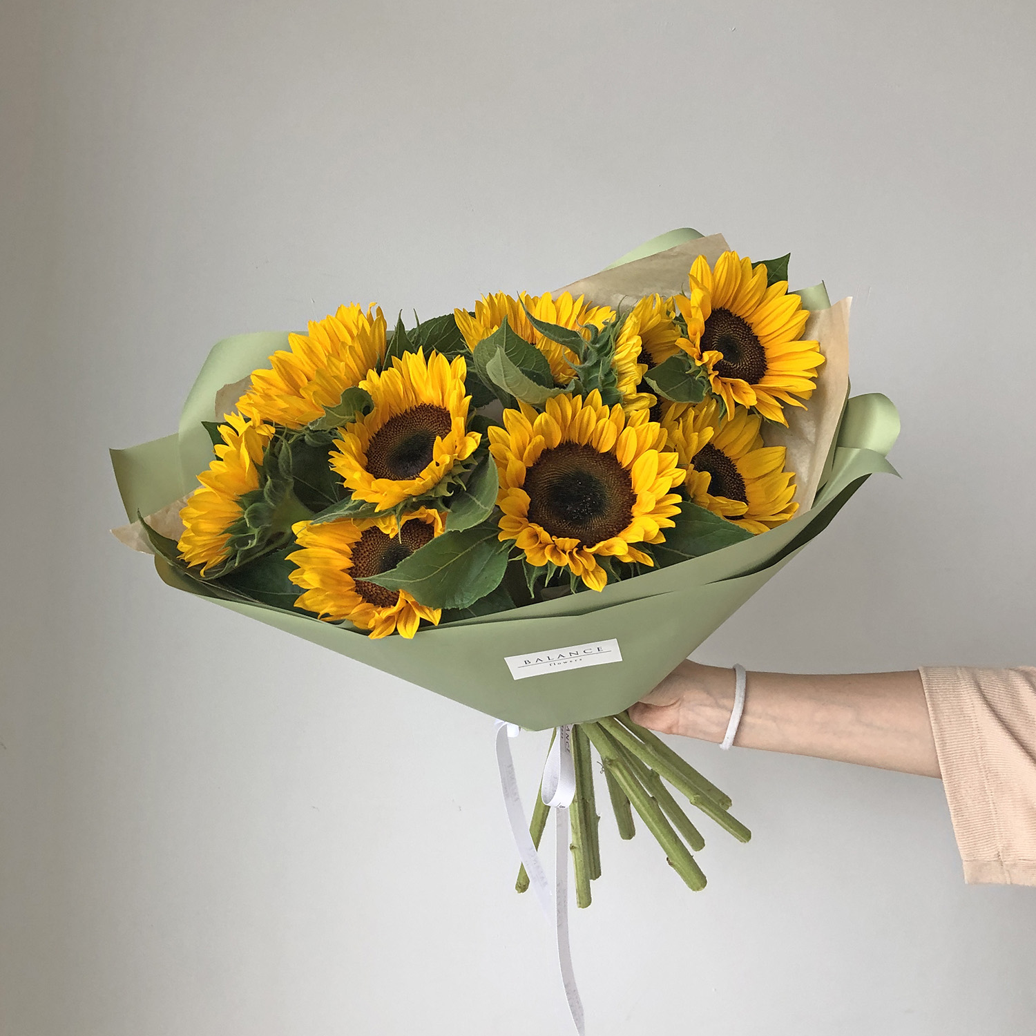 Букет подсолнухов