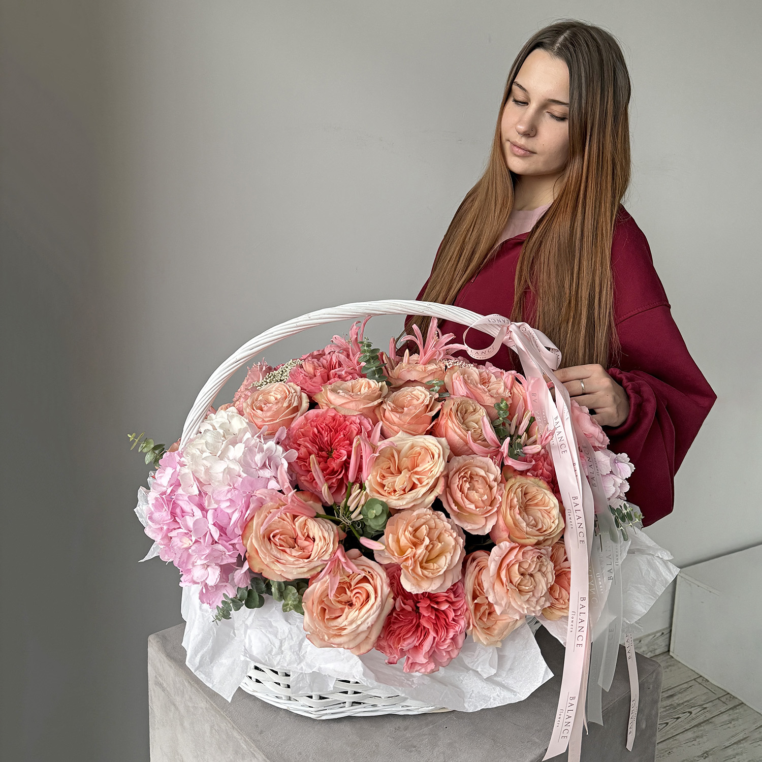 Корзина "Персиковый джем"