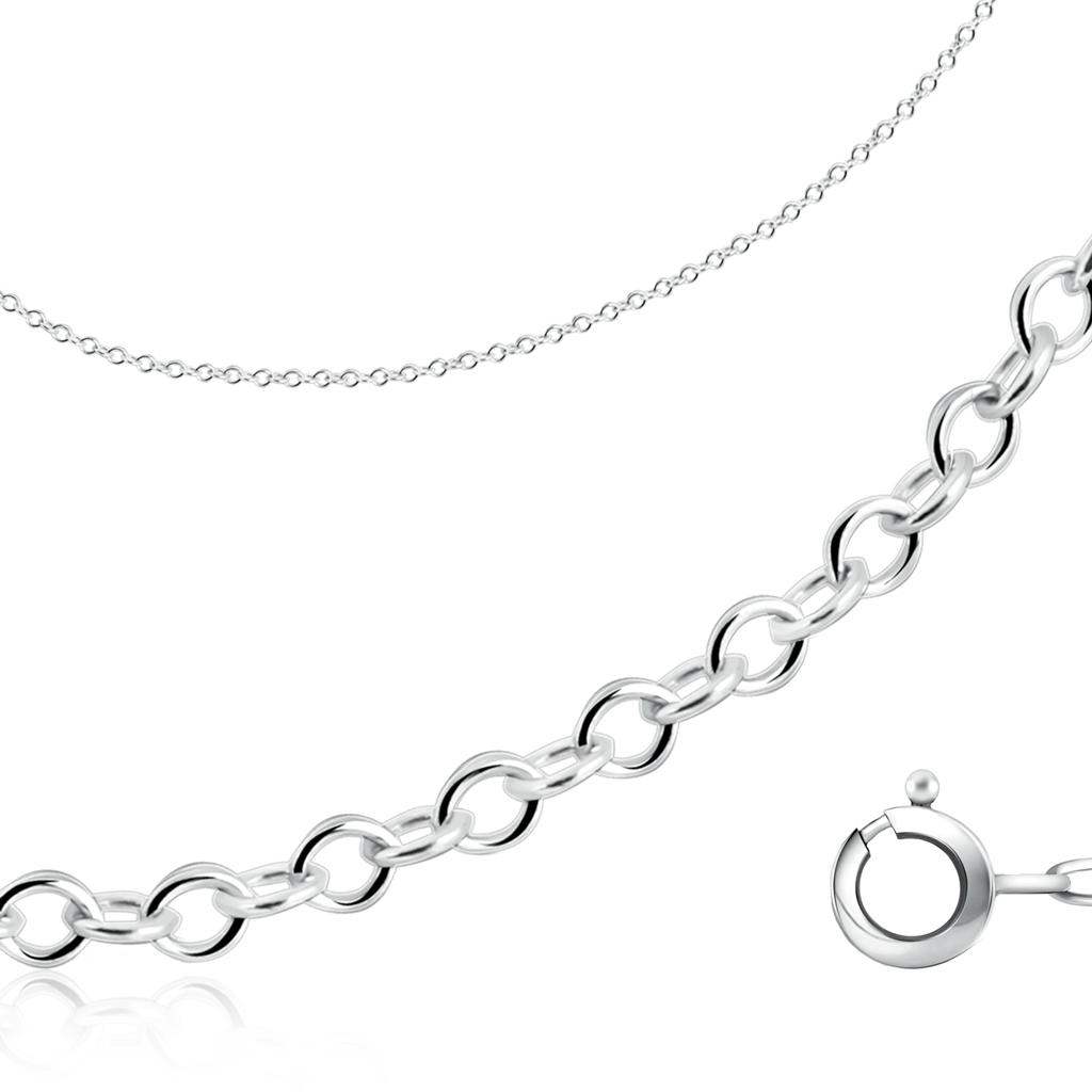 тонкая цепочка 40/45см