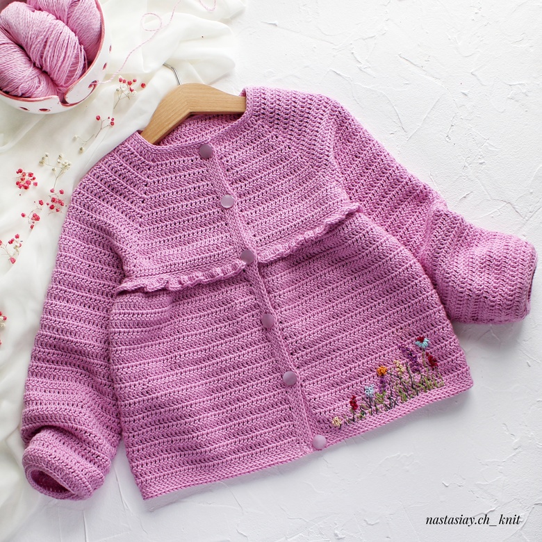 Мастер-класс кофточка "Самэр шарм" ("Summer charm")