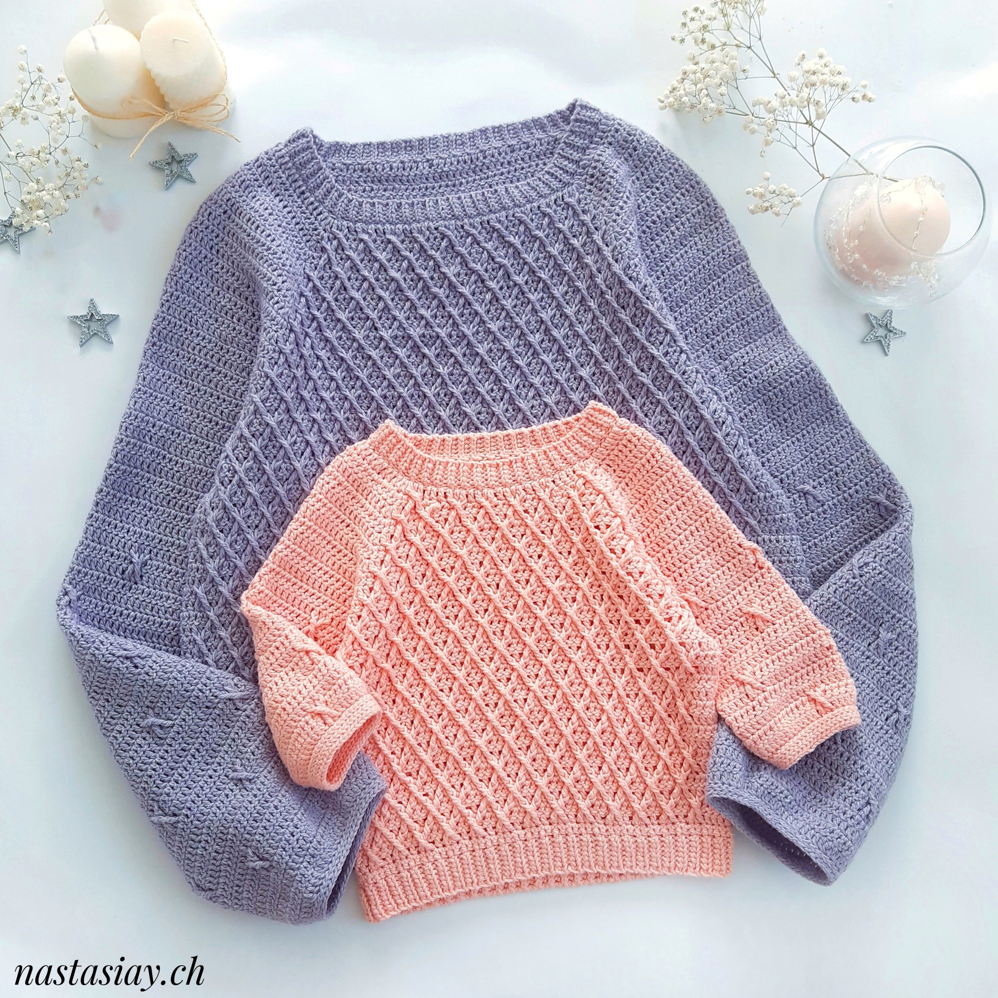 Мастер-класс  Джемпер "Ромби"