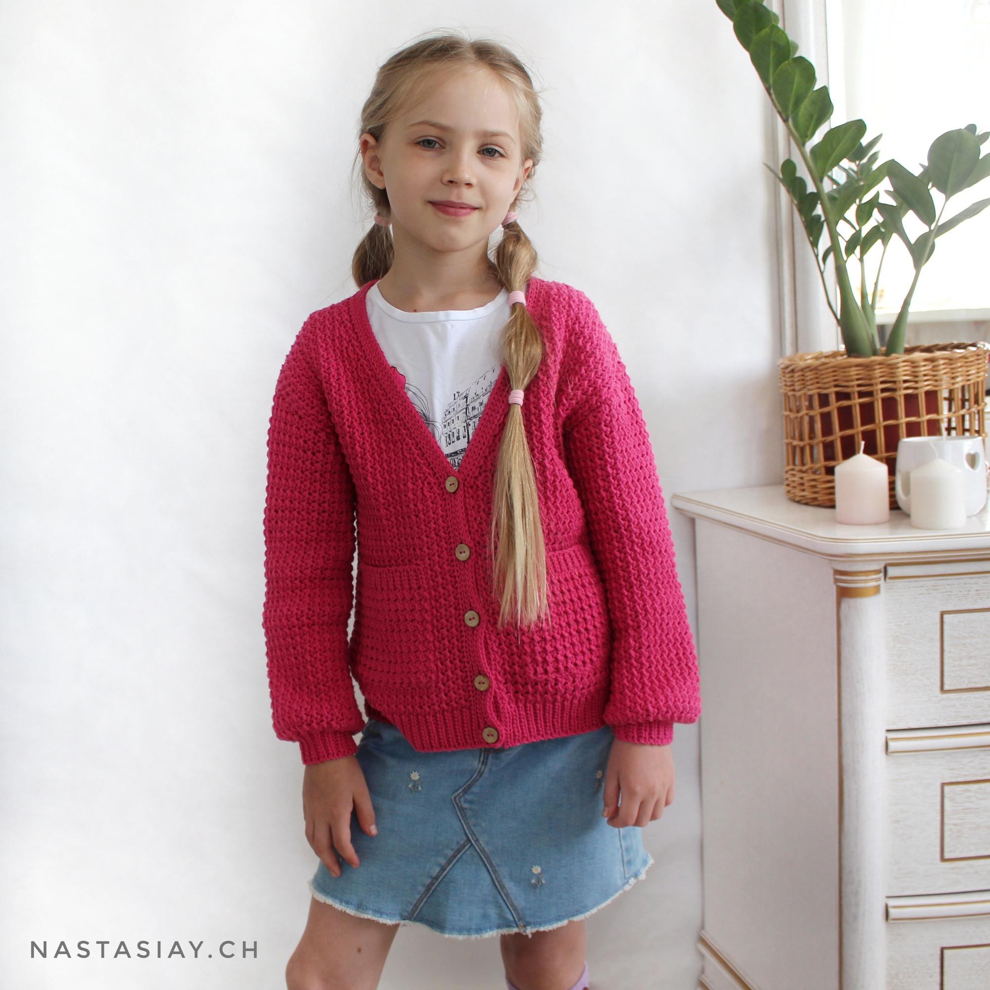 Мастер-класс кардиган "Дарья"