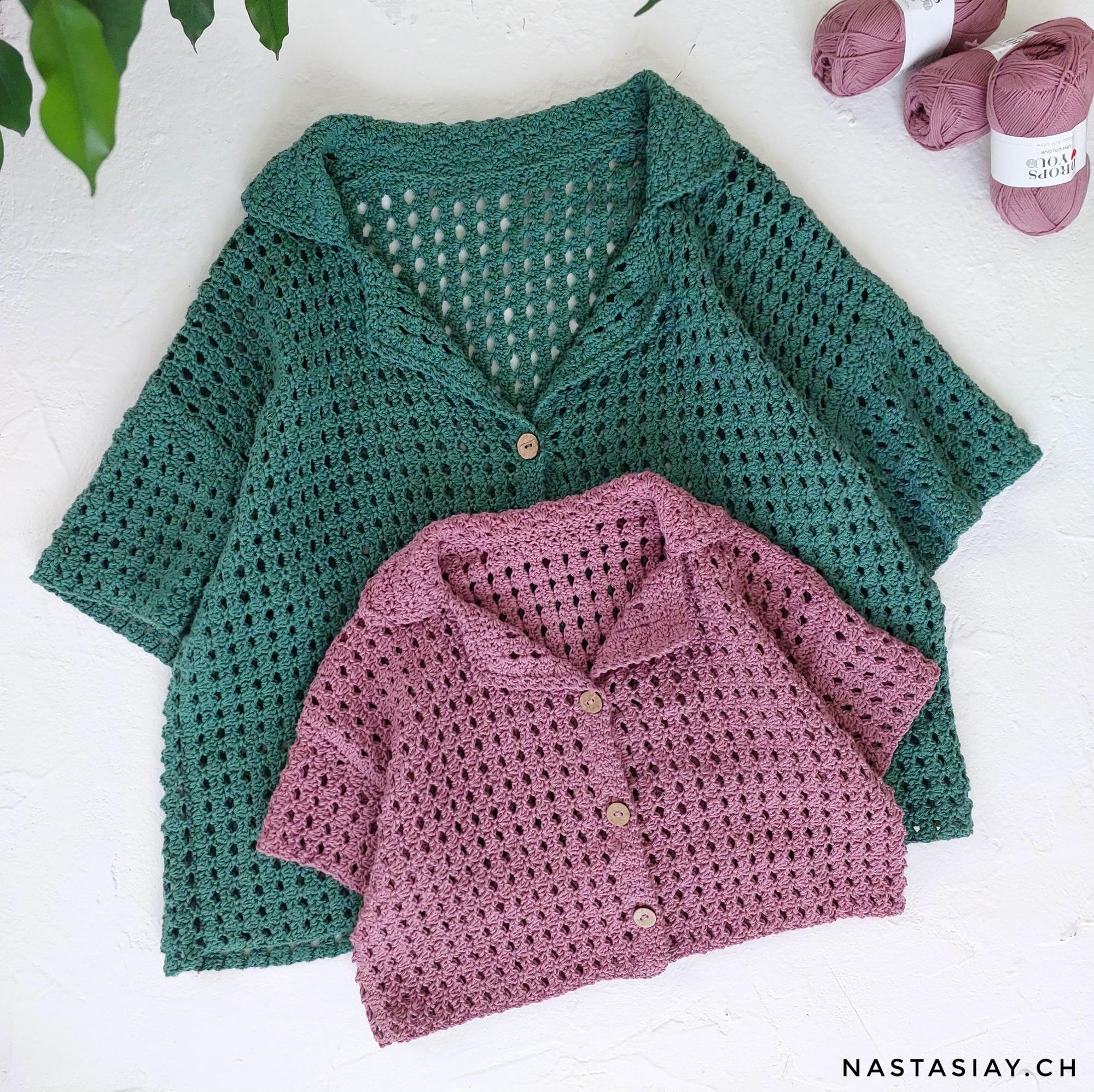 Мастер-класс рубашка "Ажур"