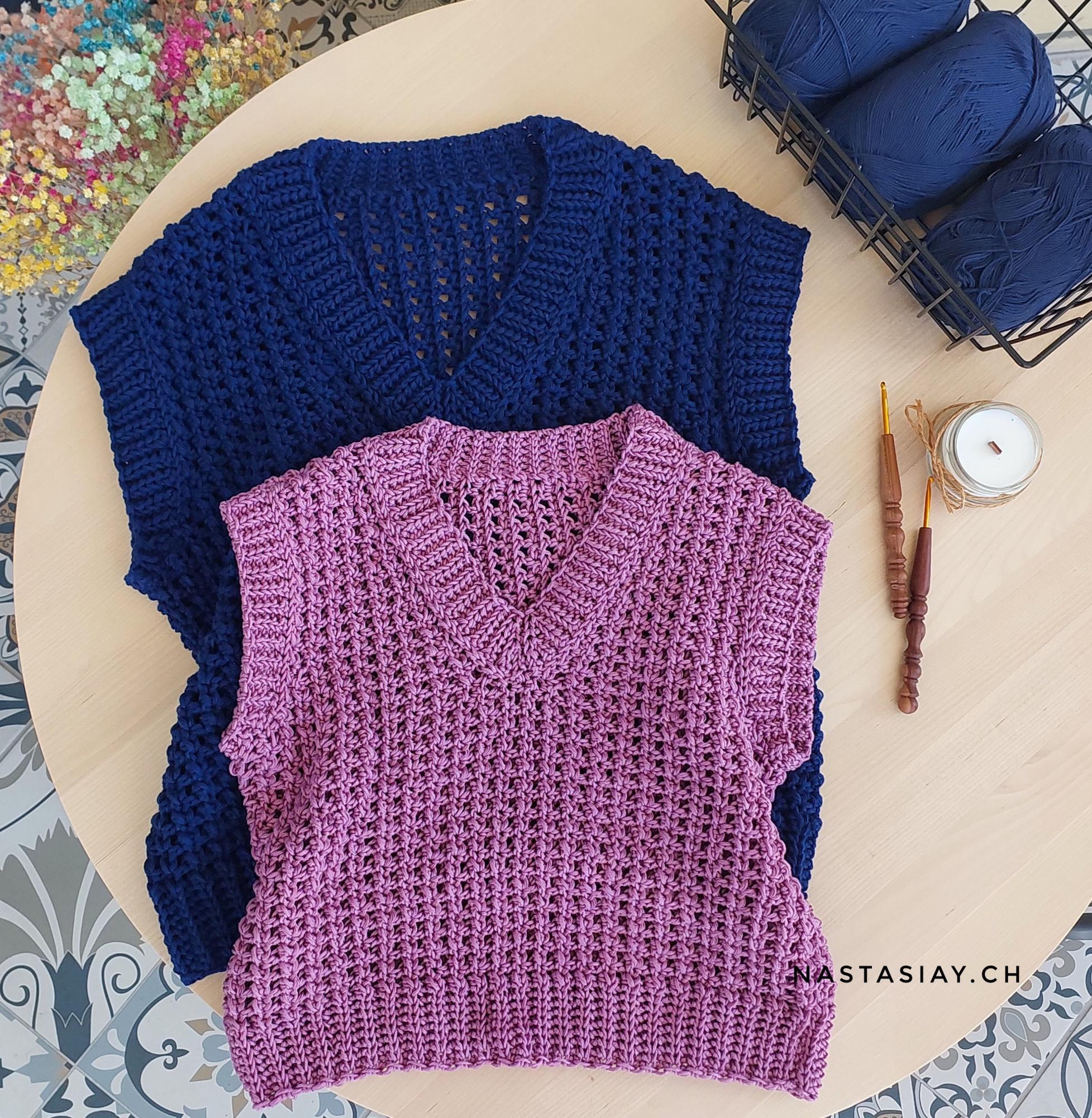 Мастер-класс  жилет "Август"