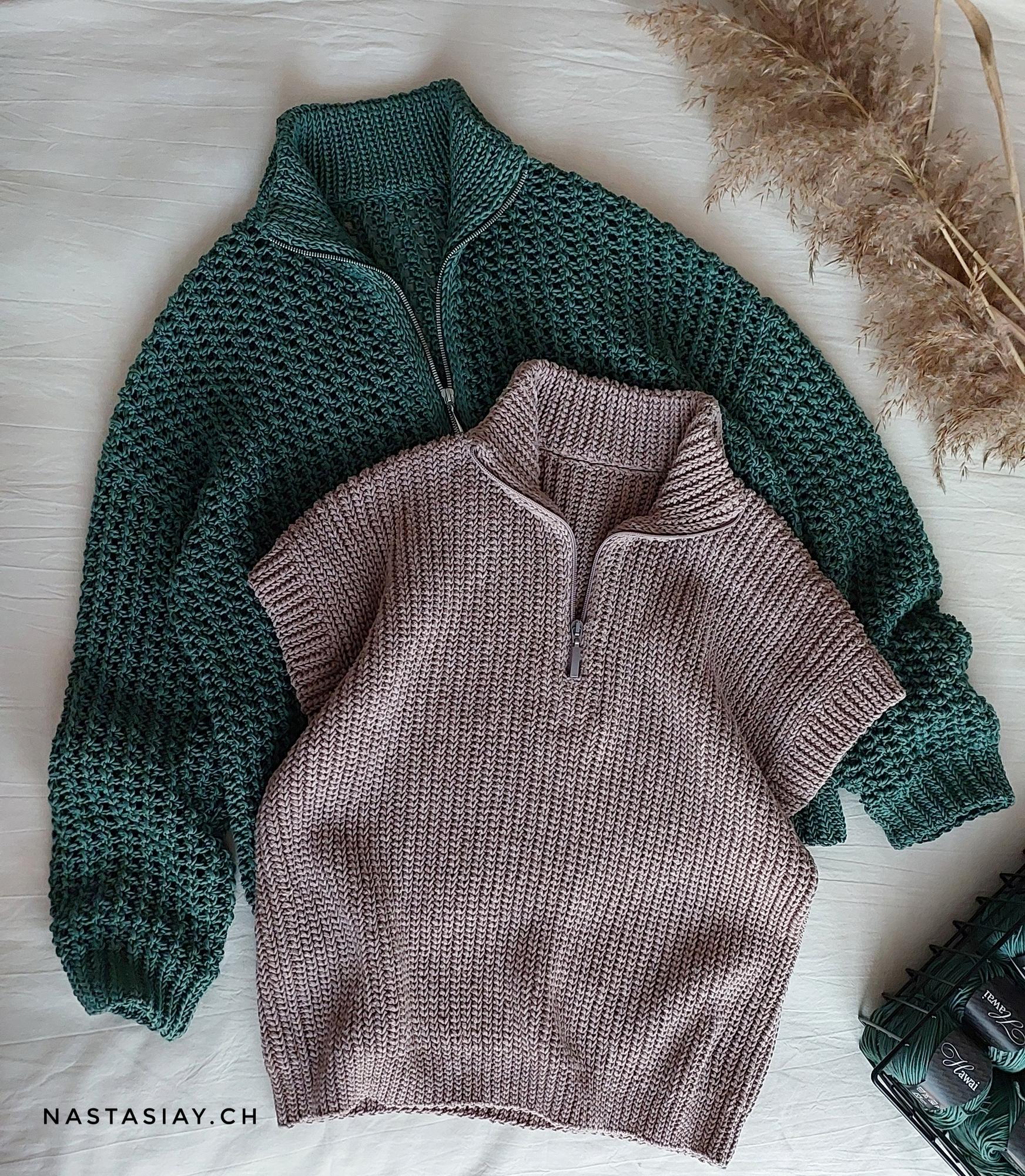 Мастер-класс свитер/жилет "Леон"