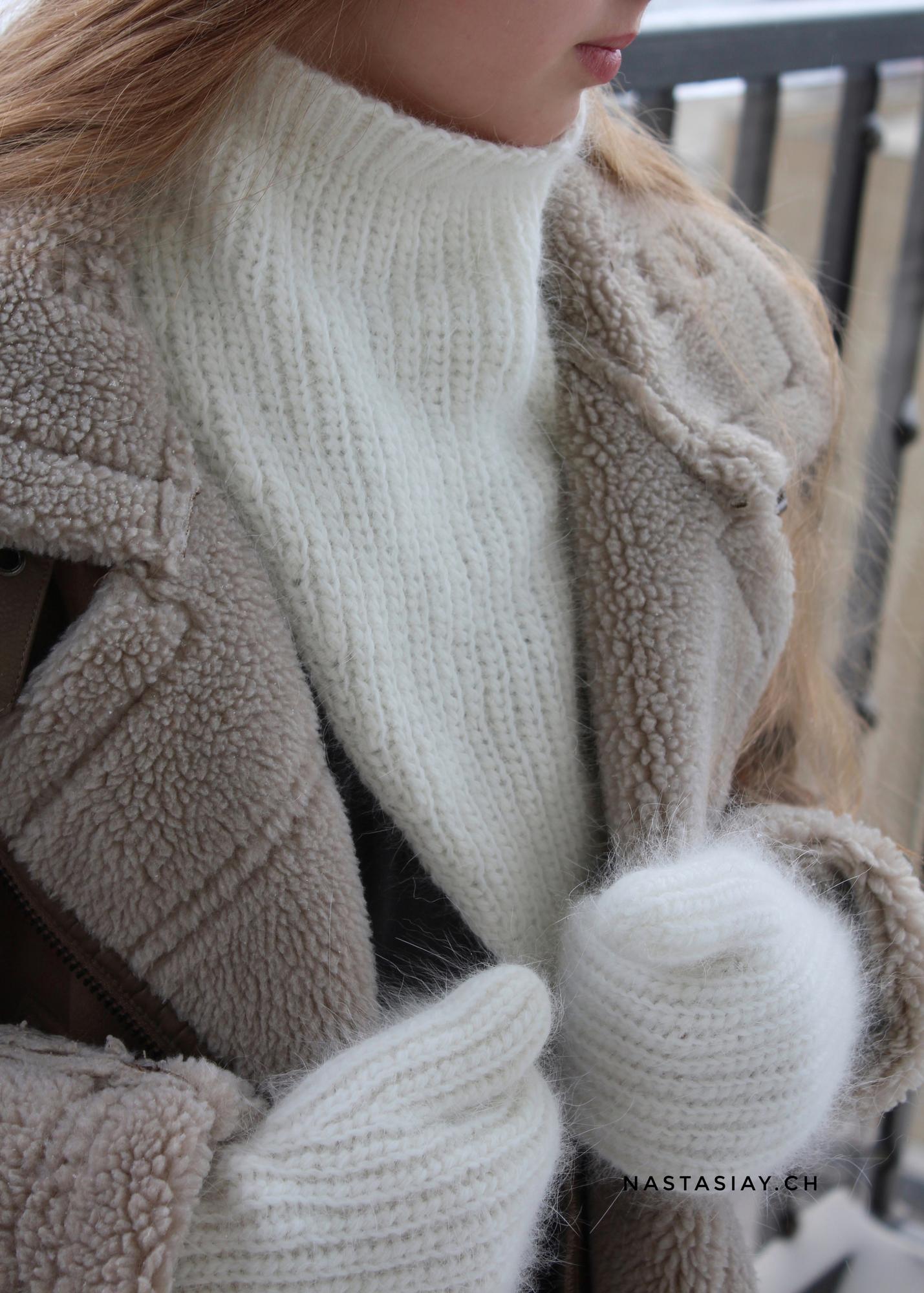 Мастер-класс манишка "Тепло"