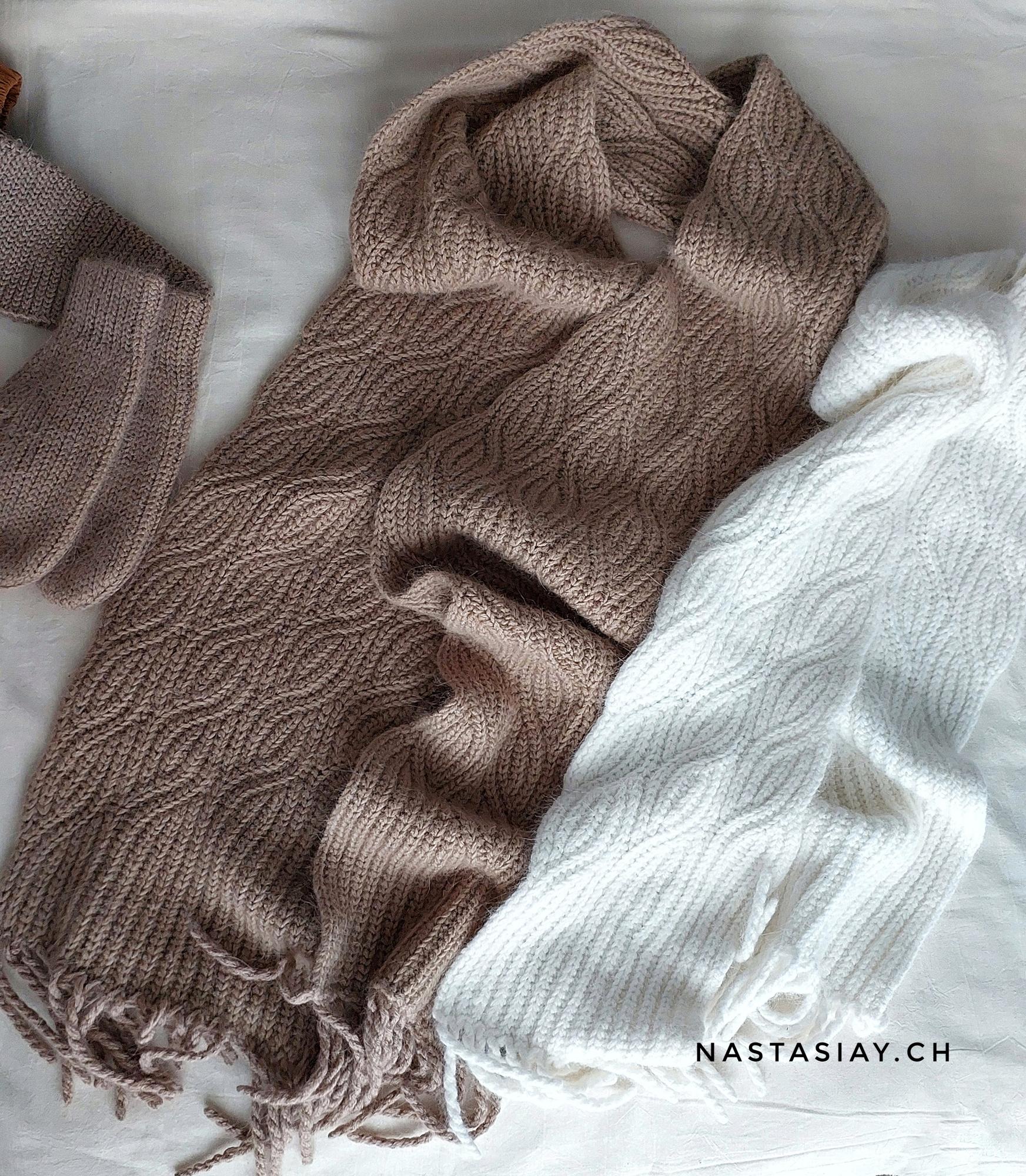 Мастер-класс шарф "Тепло"