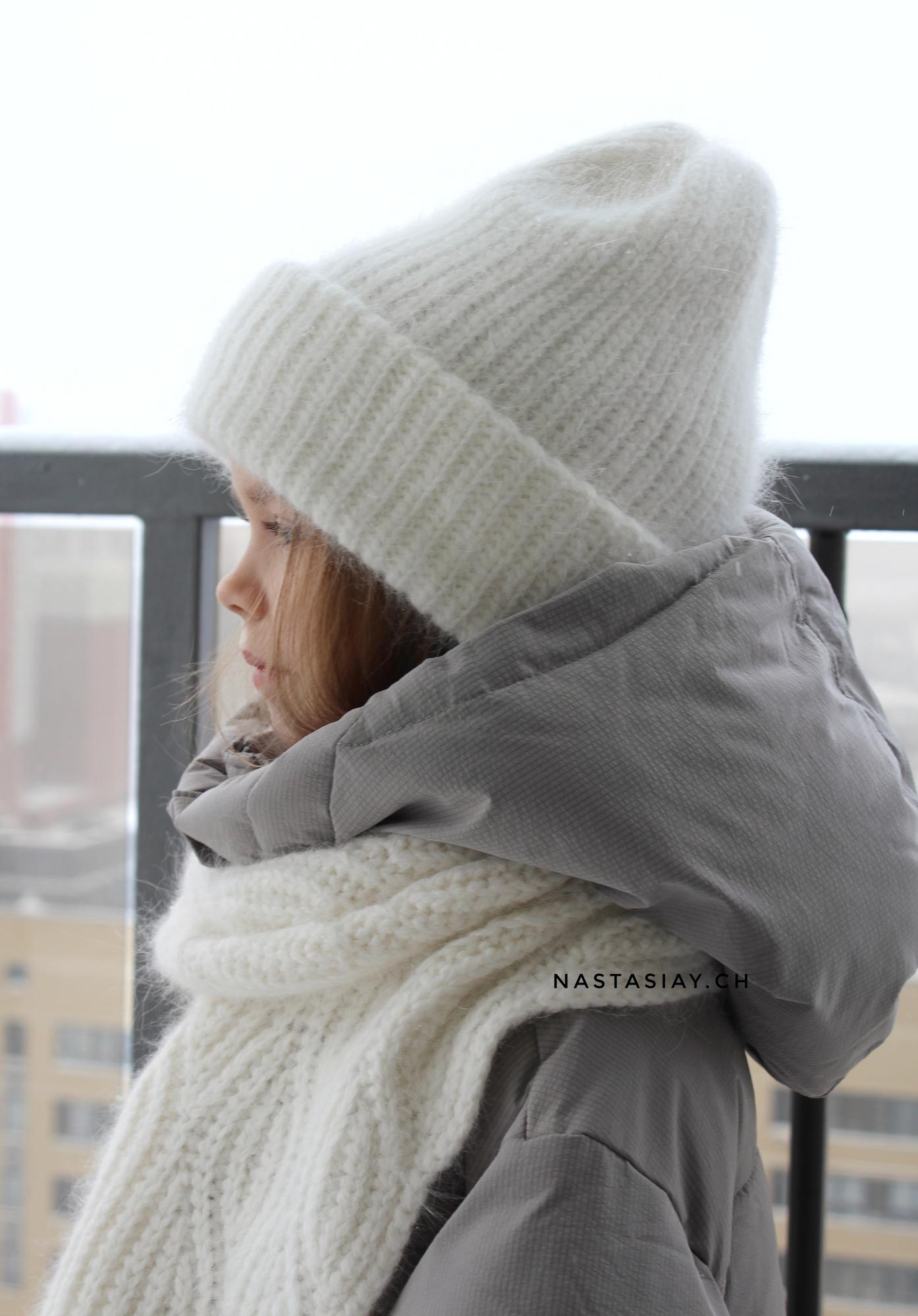 Мастер-класс шапка "Тепло"