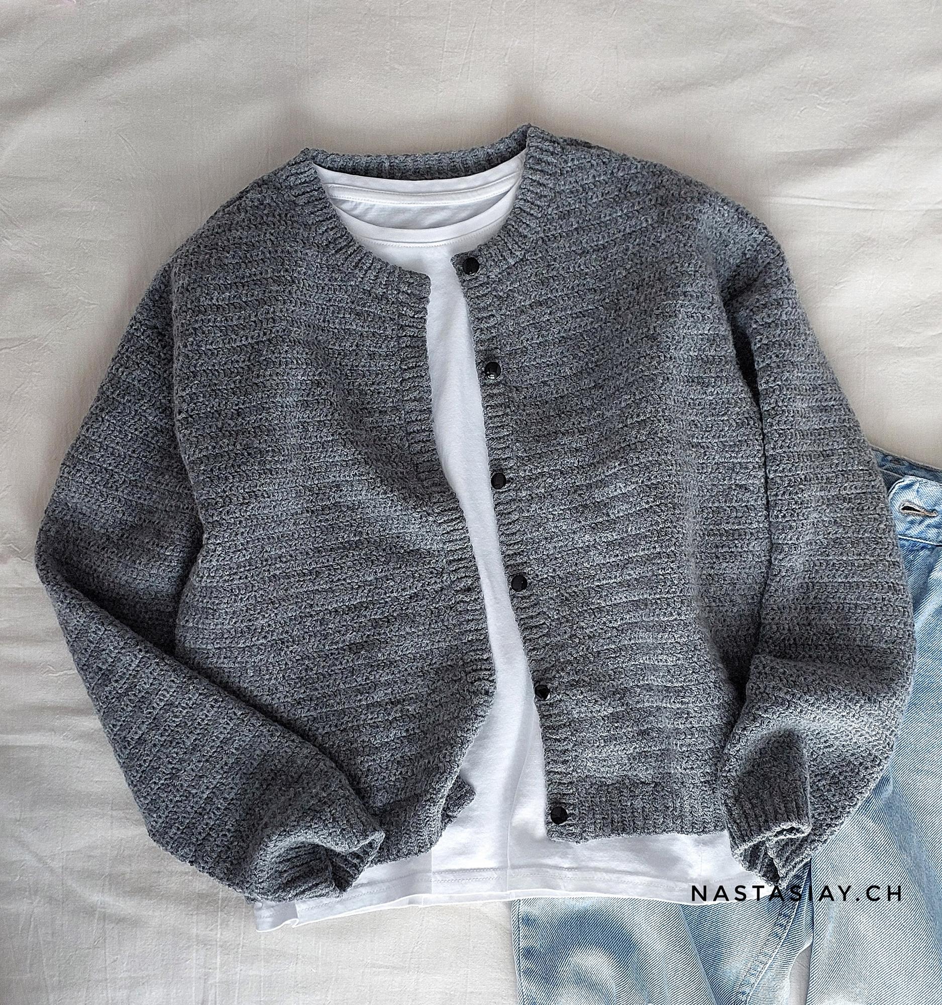 Совместник кардиган "Классика" + воротничок