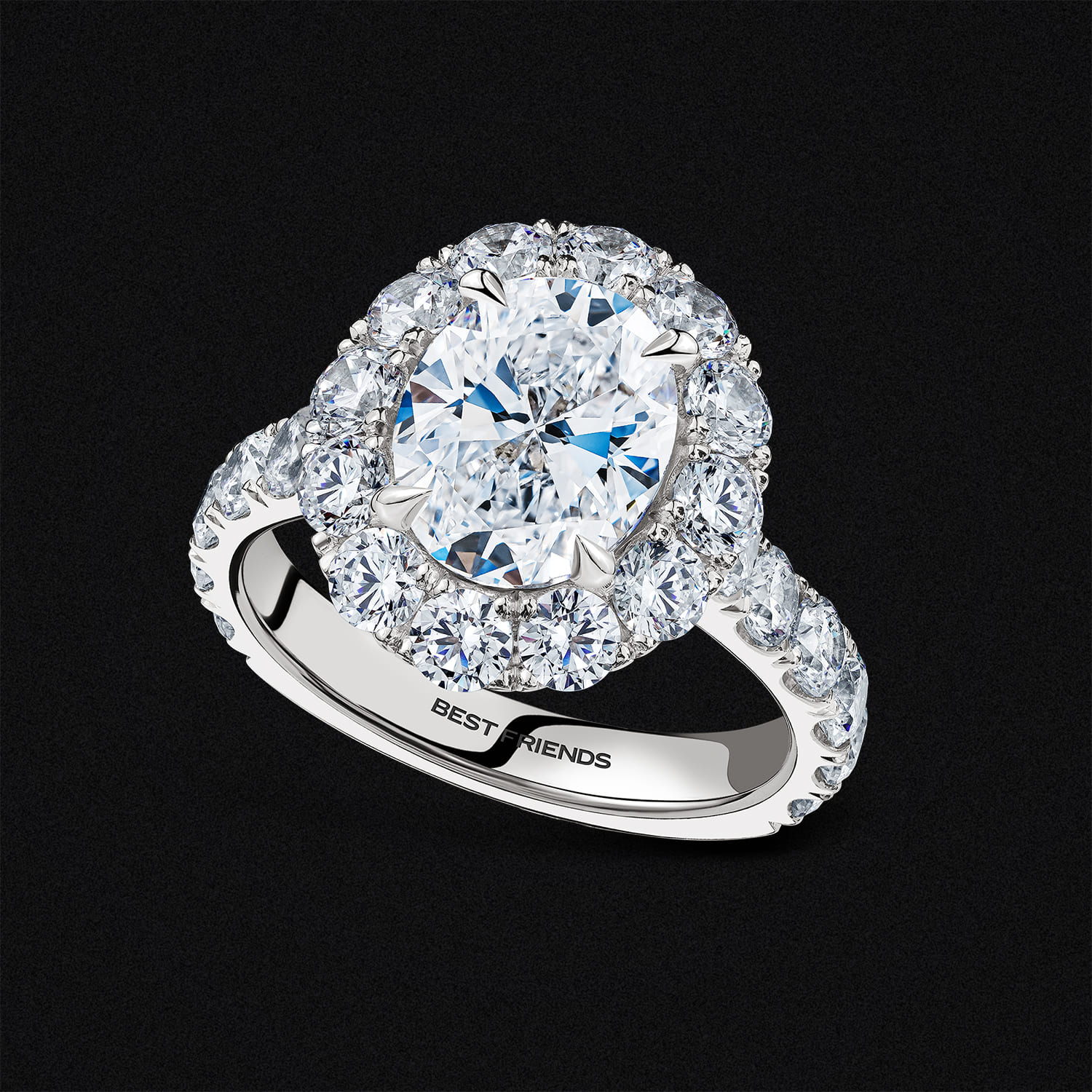 Diamond Ring Oval