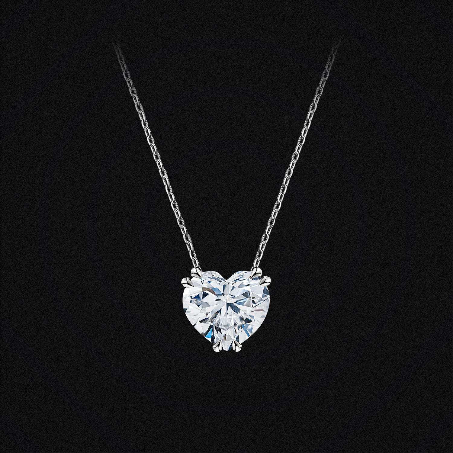 Diamond Pendant Heart