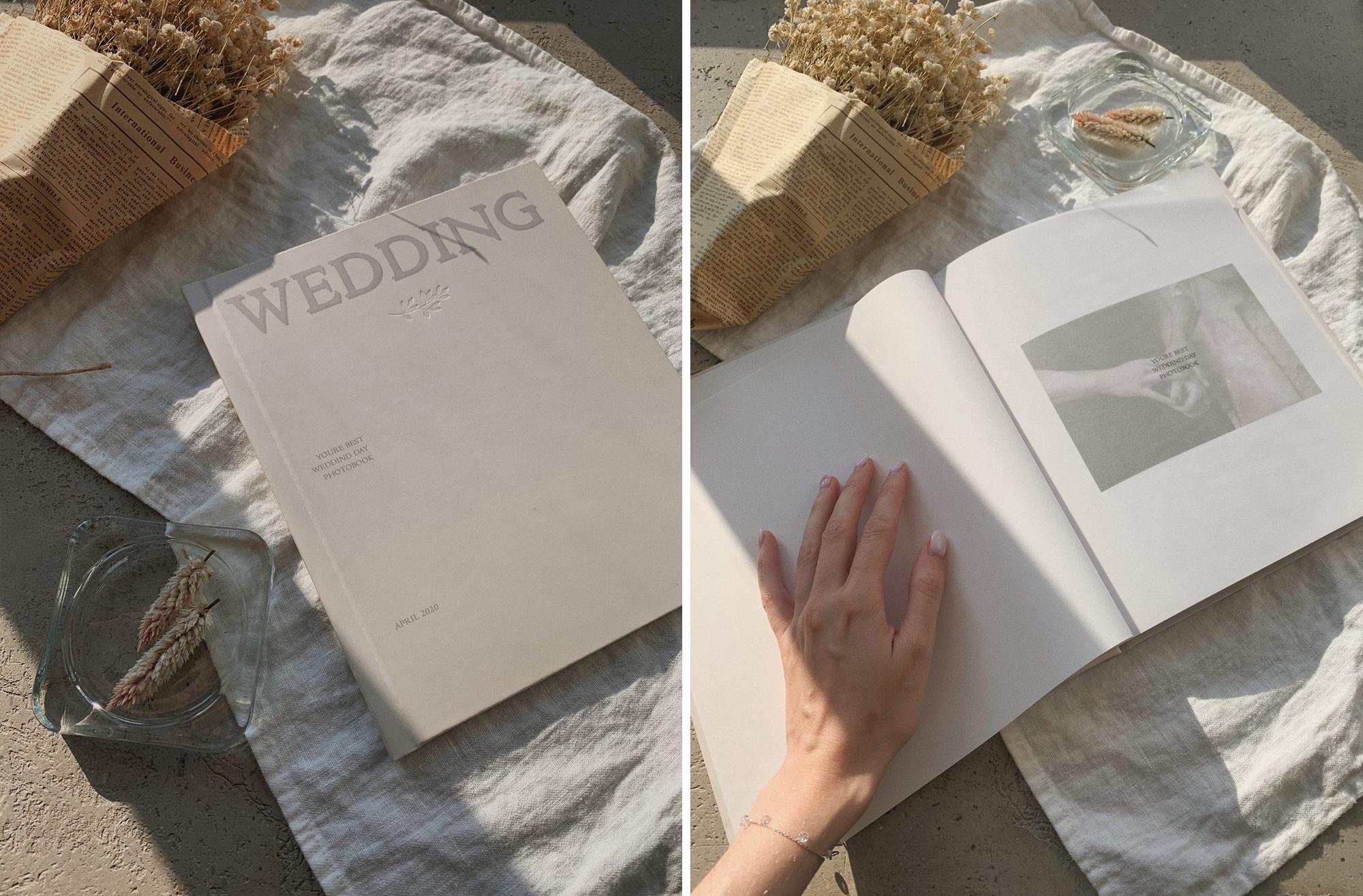 ФОТОЖУРНАЛ В ОБЛОЖКЕ ИЗ ДИЗАЙНЕРСКОЙ БУМАГИ 21х25 см