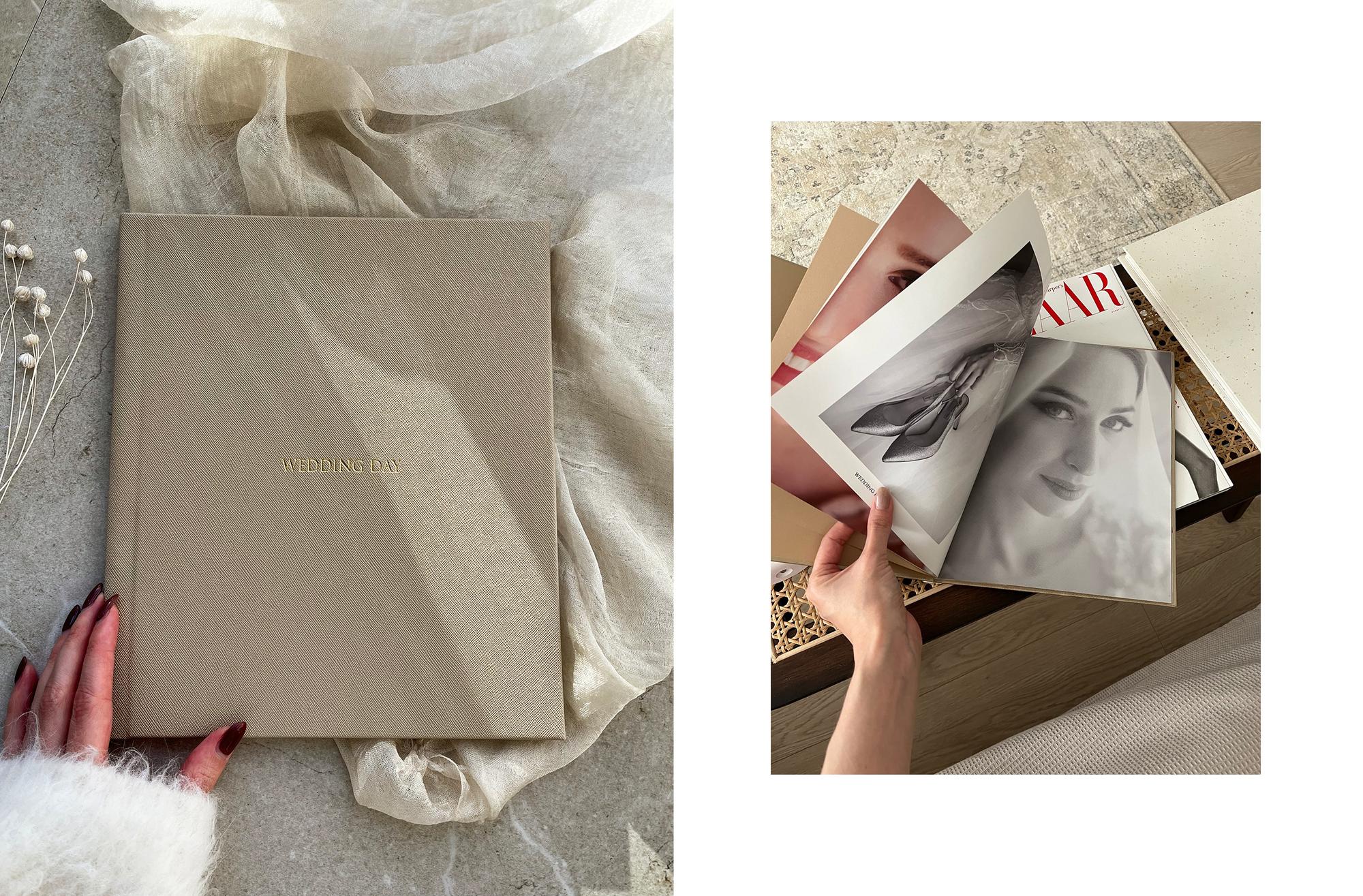 ФОТОЖУРНАЛ ИЗ ЭКО КОЖИ С ЛЕГКИМ БЛЕСКОМ 21Х25 см