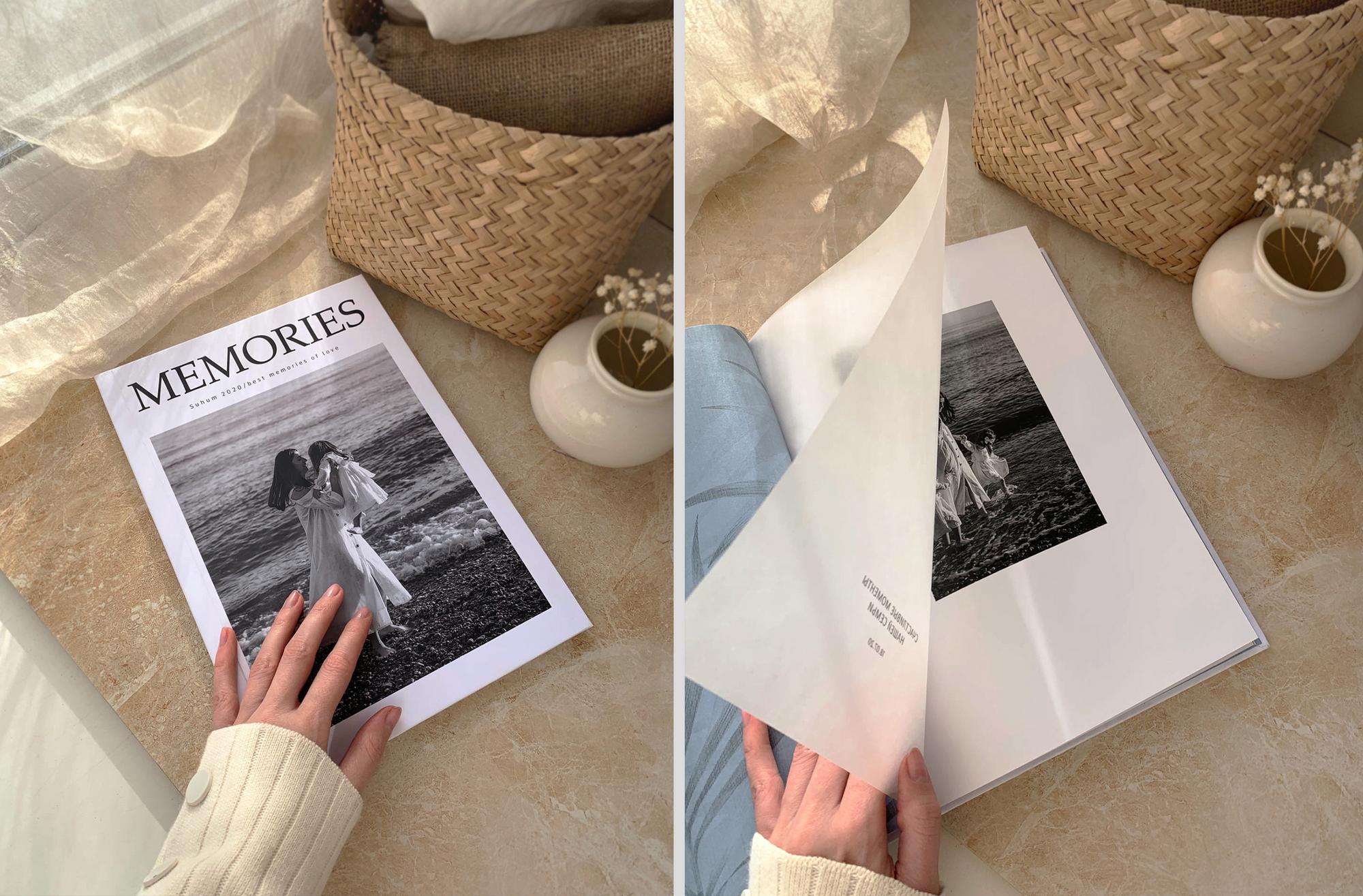 ФОТОЖУРНАЛ В МАТОВОЙ ОБЛОЖКЕ С ФОТОГРАФИЕЙ 20Х28см