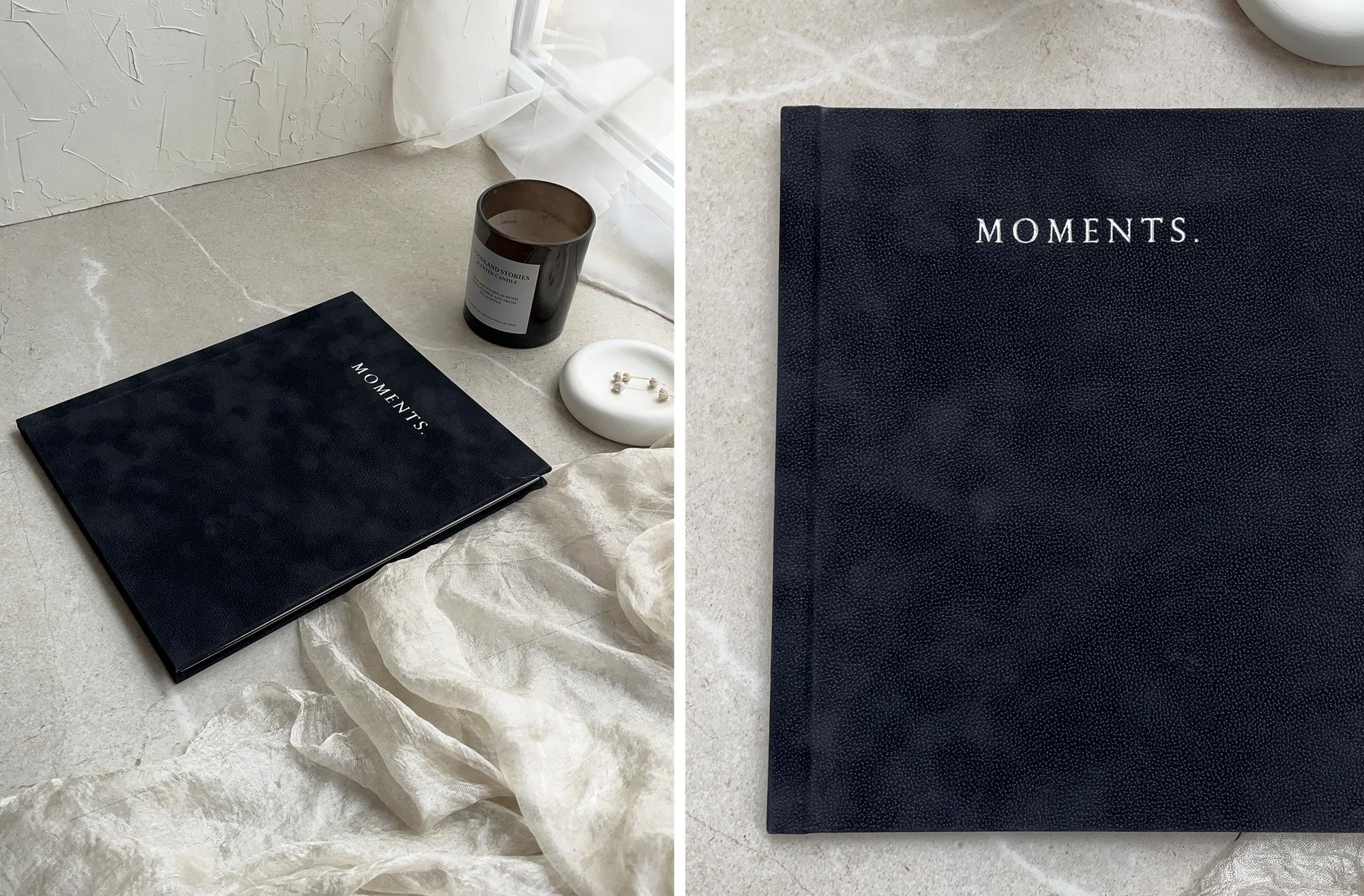 ФОТОЖУРНАЛ В ОБЛОЖКЕ ТЕКСТУРНЫЙ БАРХАТ 21х25 см