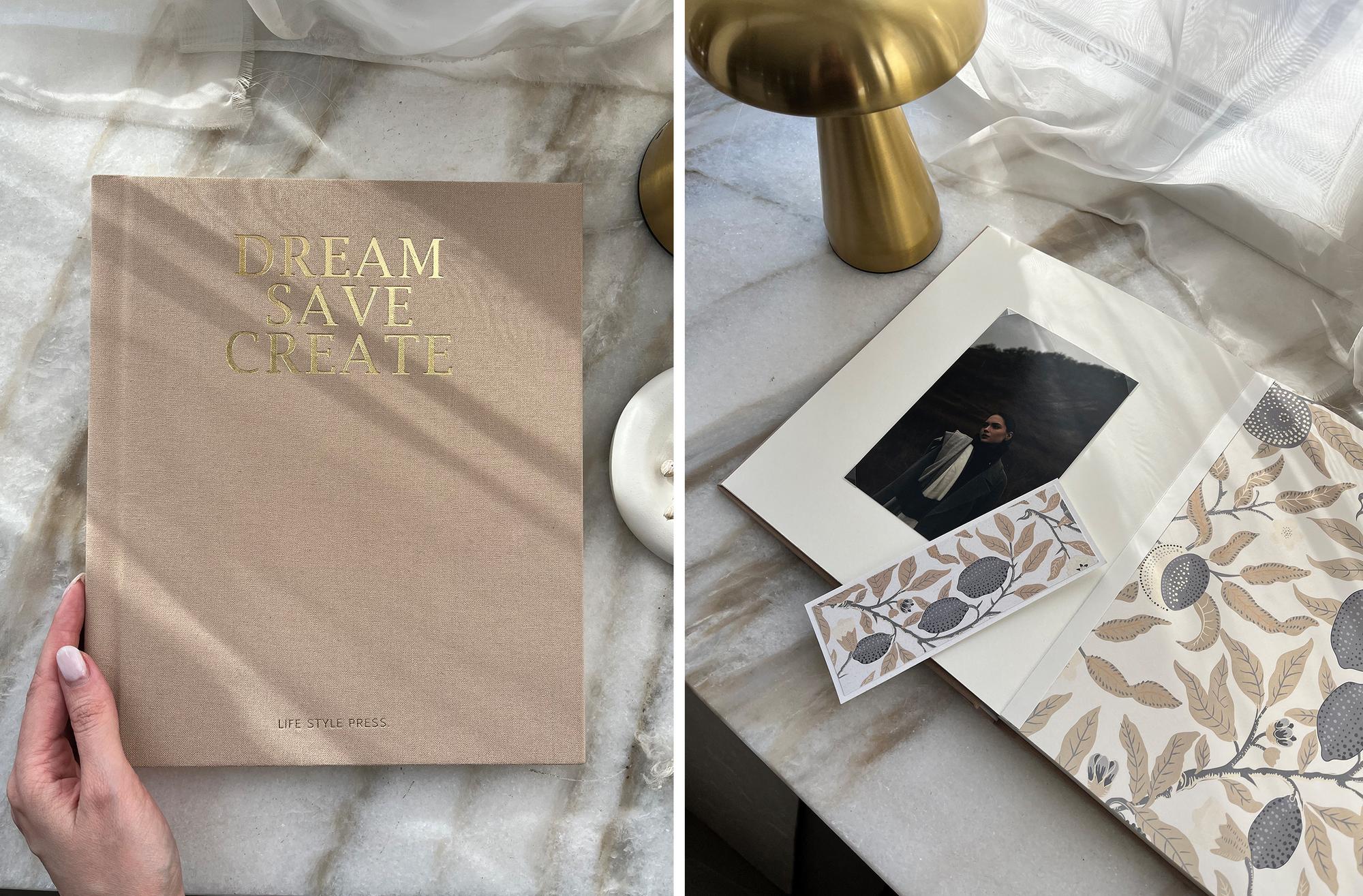 ФОТОАЛЬБОМ В БЕЖЕВОМ ТЕКСТИЛЕ 21x25 СМ, 60 СТРАНИЦ