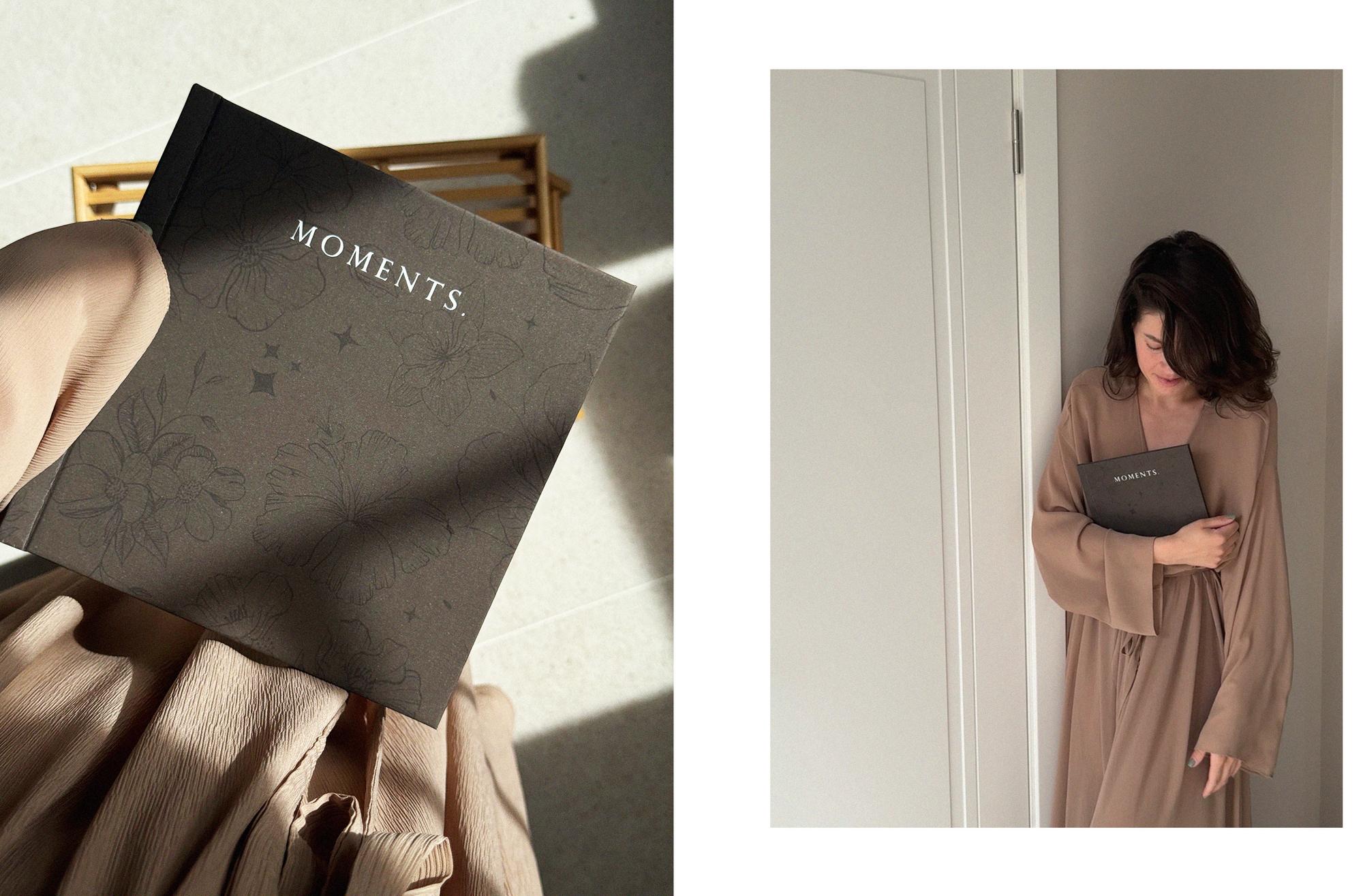 ФОТОЖУРНАЛ В ОБЛОЖКЕ ИЗ ДИЗАЙНЕРСКОЙ БУМАГИ 20Х20 см