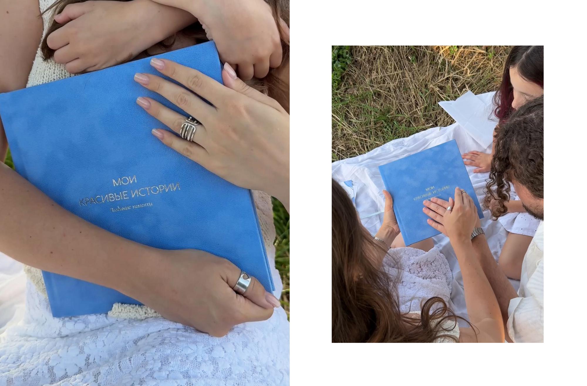 ФОТОКНИГА В ТЕКСТУРНОМ БАРХАТЕ 25х25 СМ