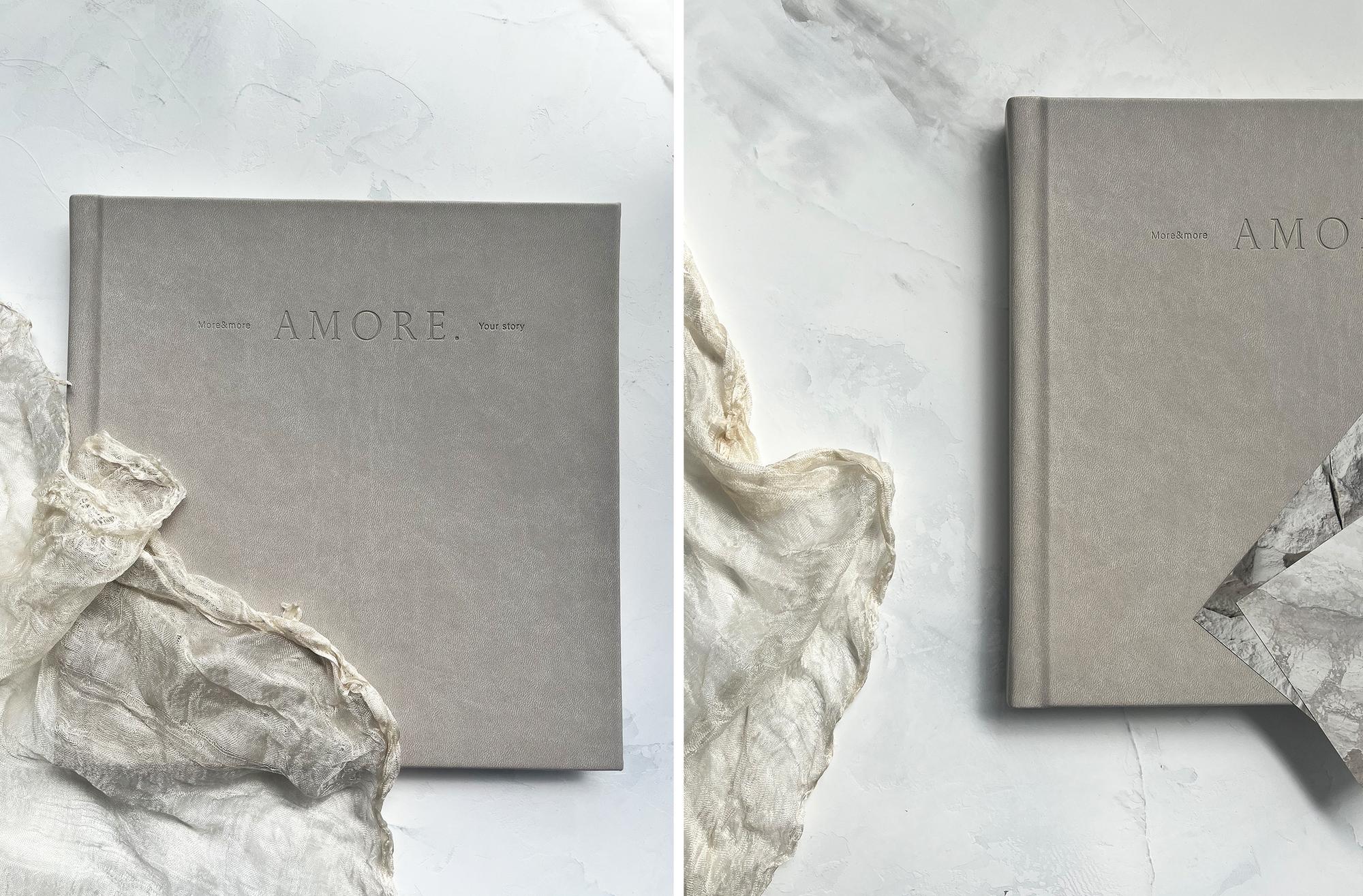 ФОТОКНИГА В БЕЖЕВОЙ ЭКО КОЖЕ 25х25 СМ