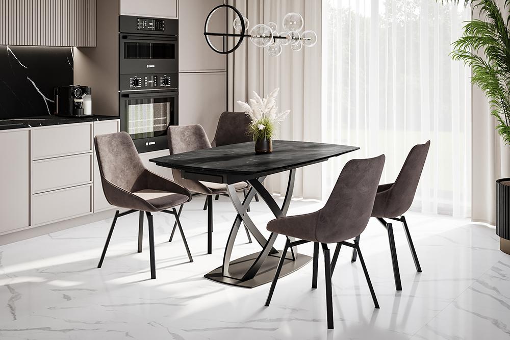 Стол TULUM 140 PALLADIUM CER