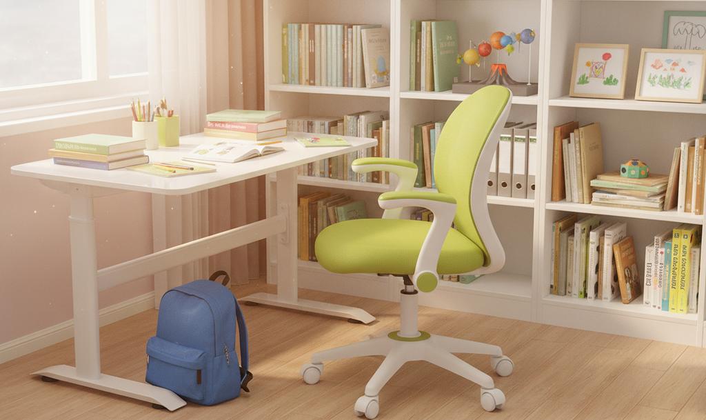 Детское кресло Everprof Kids (Кидс) 102 Ткань Зеленый