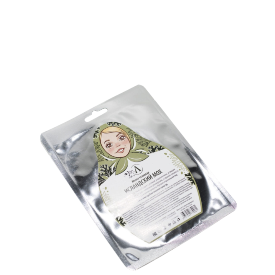 Маска для лица тканевая «Исландский мох», Микролиз, 18 г