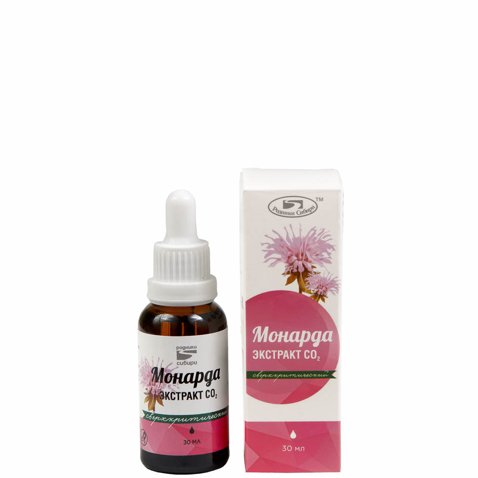 Экстракт травы монарда СО2, Родники Сибири
