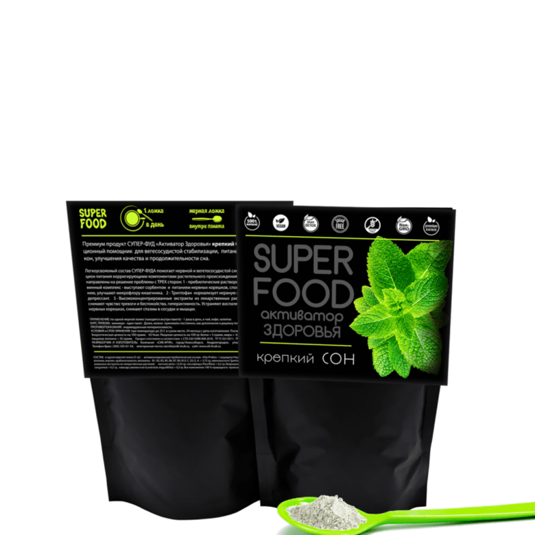 СуперФуд «Активатор Здоровья" Крепкий Сон, Сиб-Крук, 100 гр