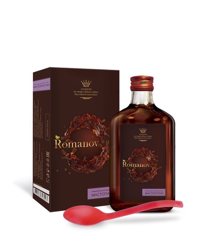 Бальзам на травах Женский (при мастопатии) Romanov, Сиб-Крук, 250 мл