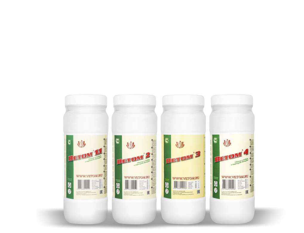 Ветом (0.5 кг) курс : 1.1, 2, 3, 4