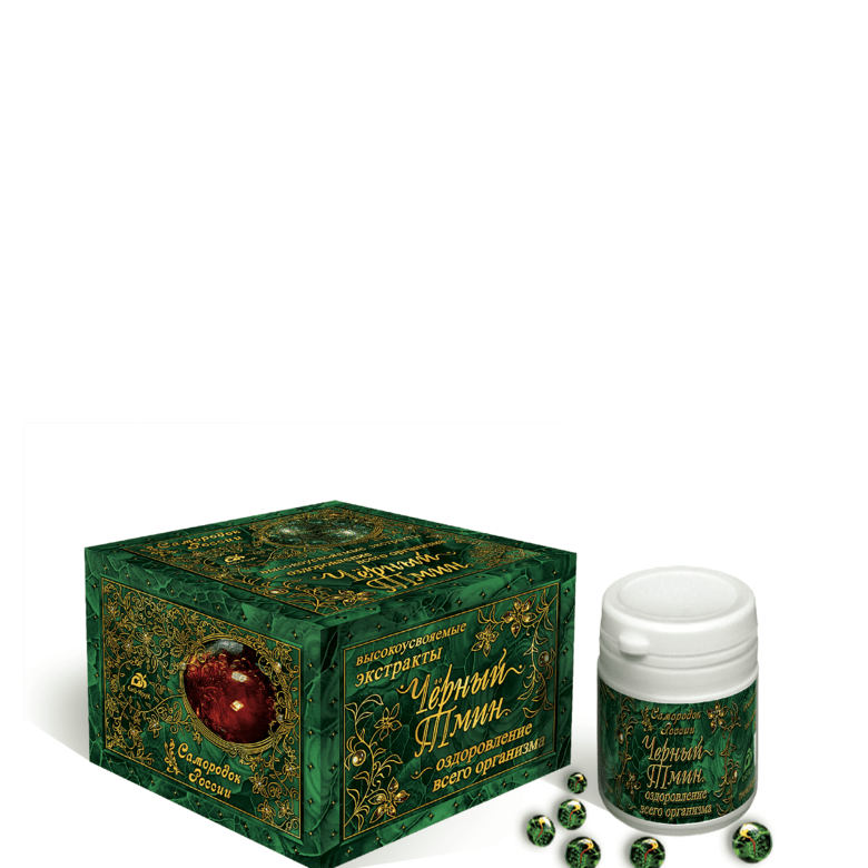 Растительный комплекс для оздоровления организма Чёрный тмин, Сиб-Крук