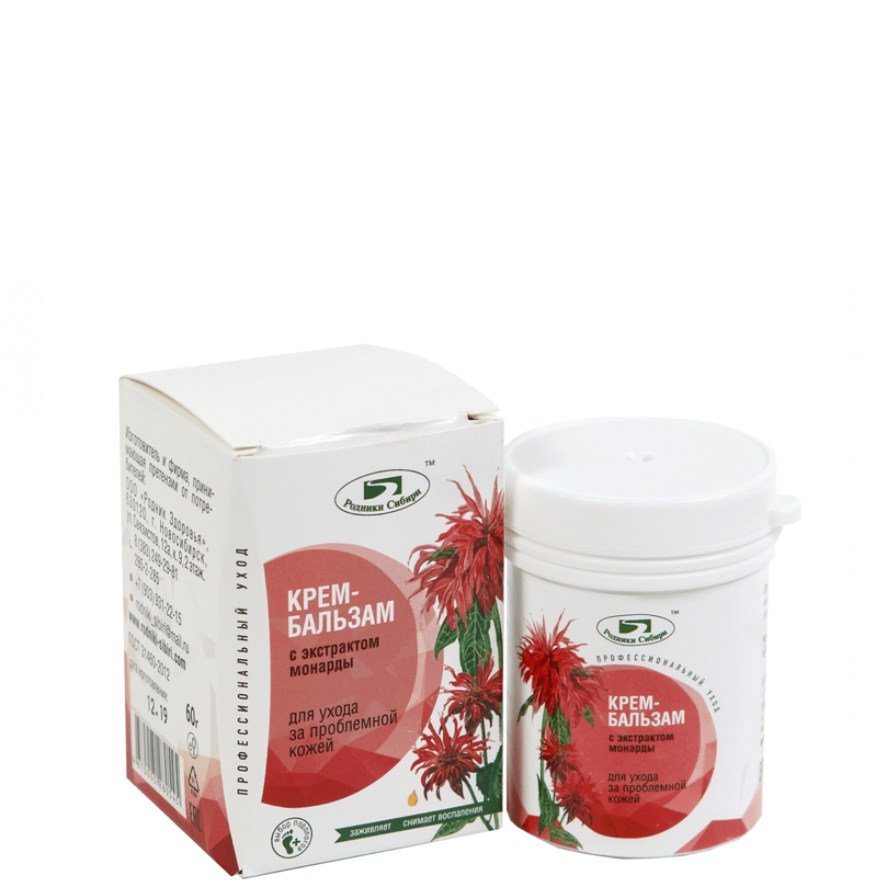 Крем-бальзам "Монарда", Родники Сибири, 20 гр