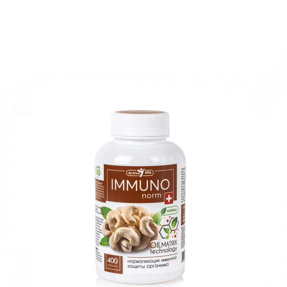Масляный матрикc из лекарственных растений ИММУНОнорм, Сиб-Крук, 400 кап