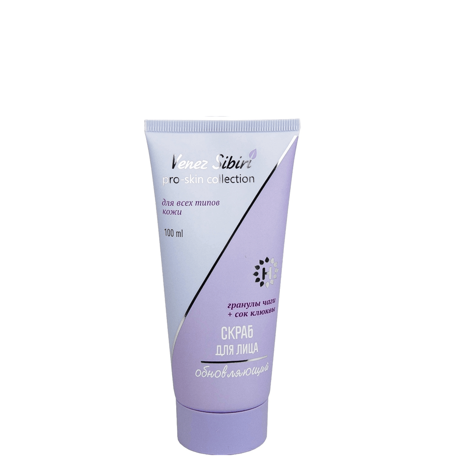 Скраб для лица обновляющий, Венец Сибири, 100 мл.